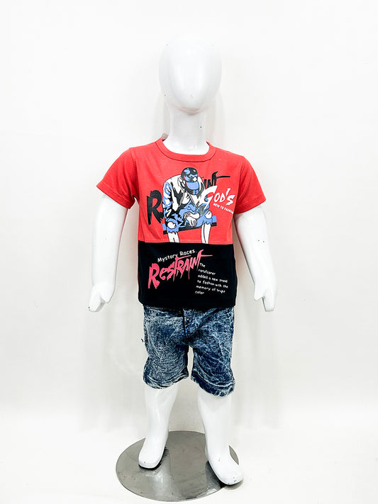 1Yr - 4Yrs Restart Coral Suit For Kids RZ BS343