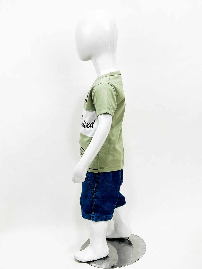 1Yr - 4Yrs United Green Suit For Kids RZ BS355