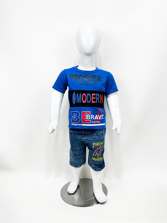 1Yr - 4Yrs Proever Blue Suit For Kids RZ BS340