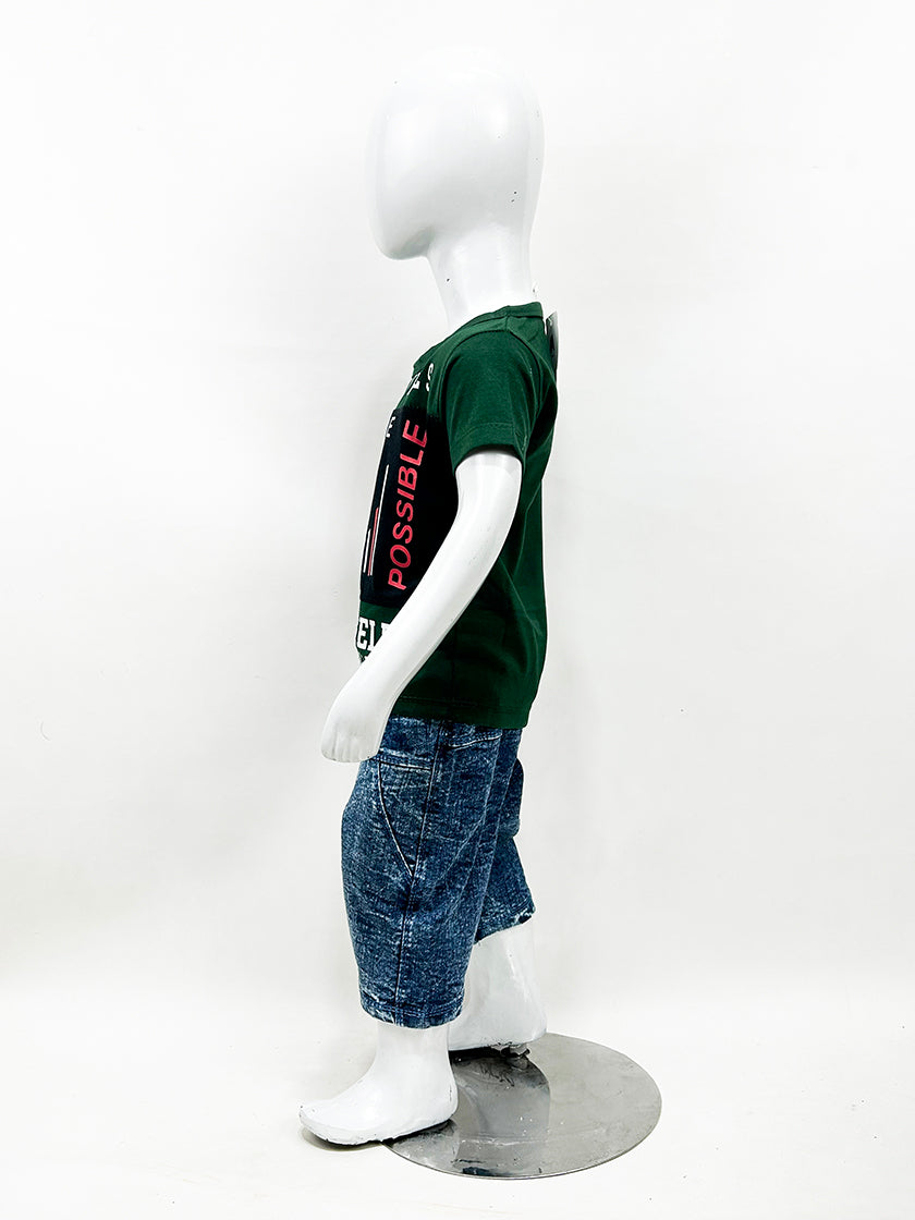 1Yr - 4Yrs Possible Green Suit For Kids RZ BS337