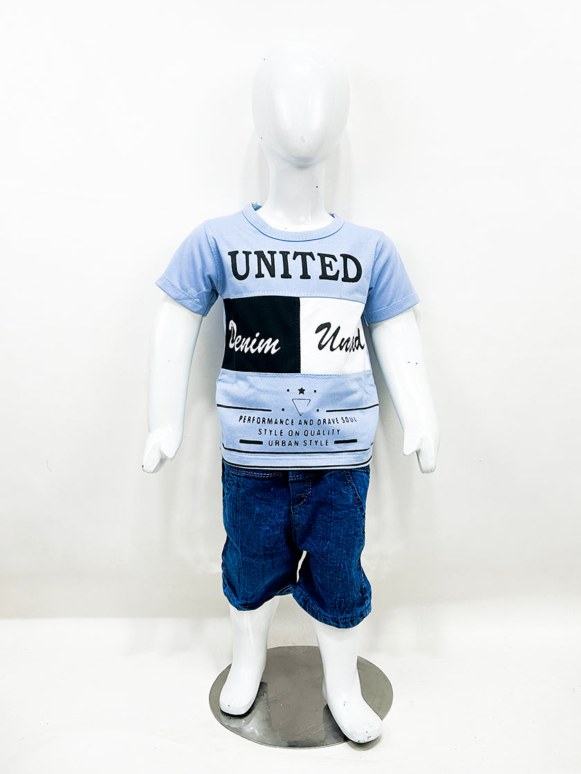 1Yr - 4Yrs United Blue Suit For Kids RZ BS356