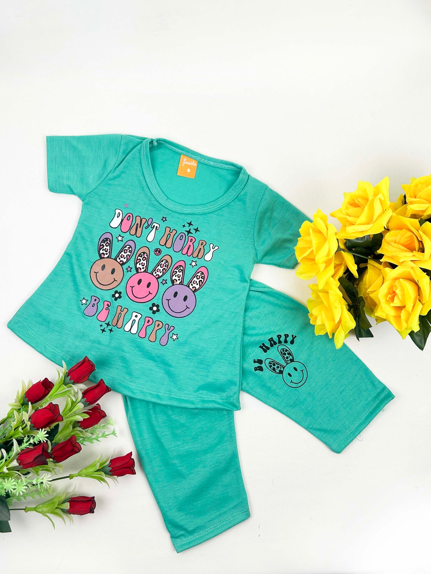 1Yr - 4Yrs Be Happy Blue Suit For Girls RM GS219