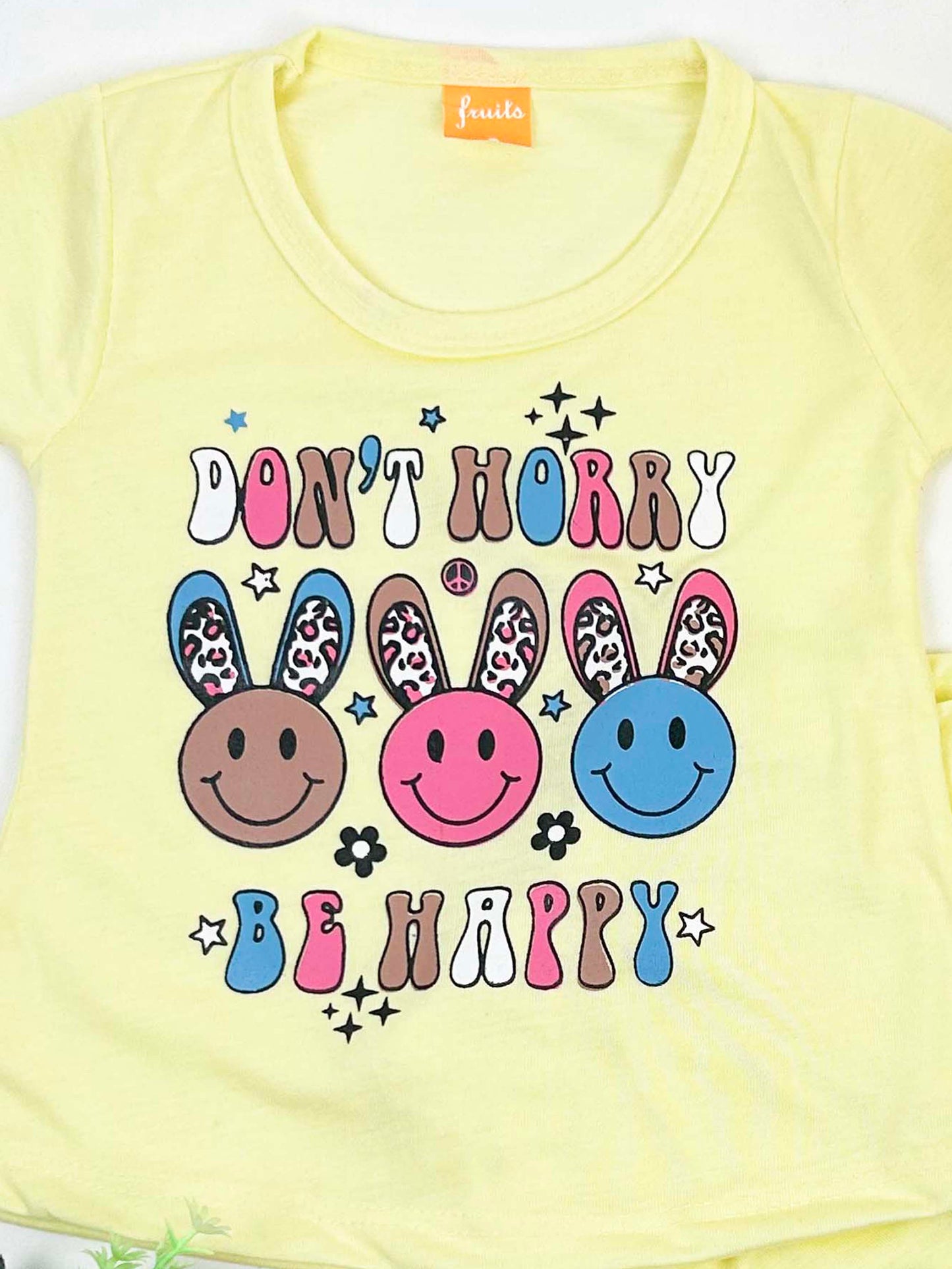 1Yr - 4Yrs Be Happy Yellow Suit For Girls RM GS220
