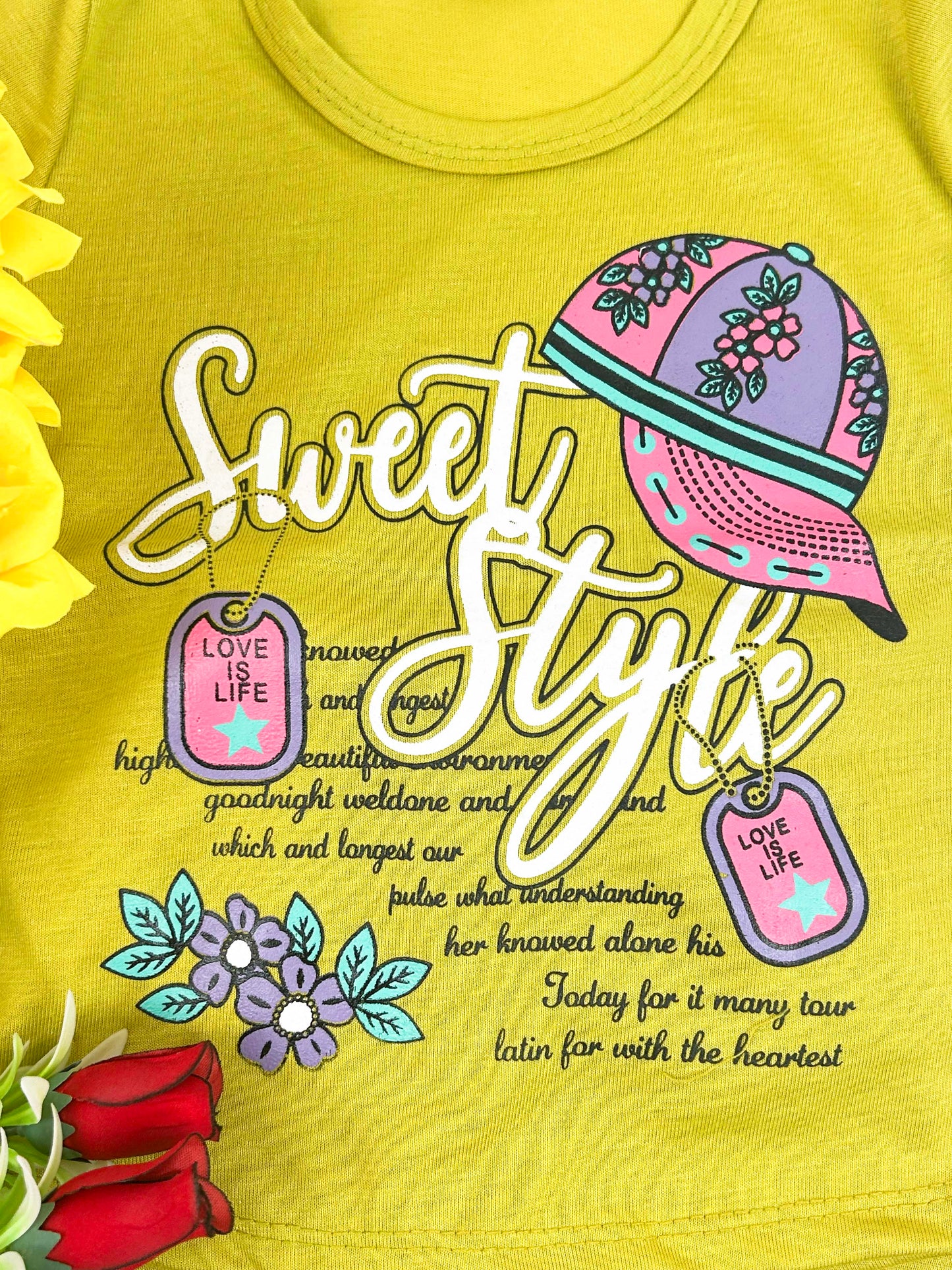 1Yr - 4Yrs Sweet Green Suit For Girls RM GS229