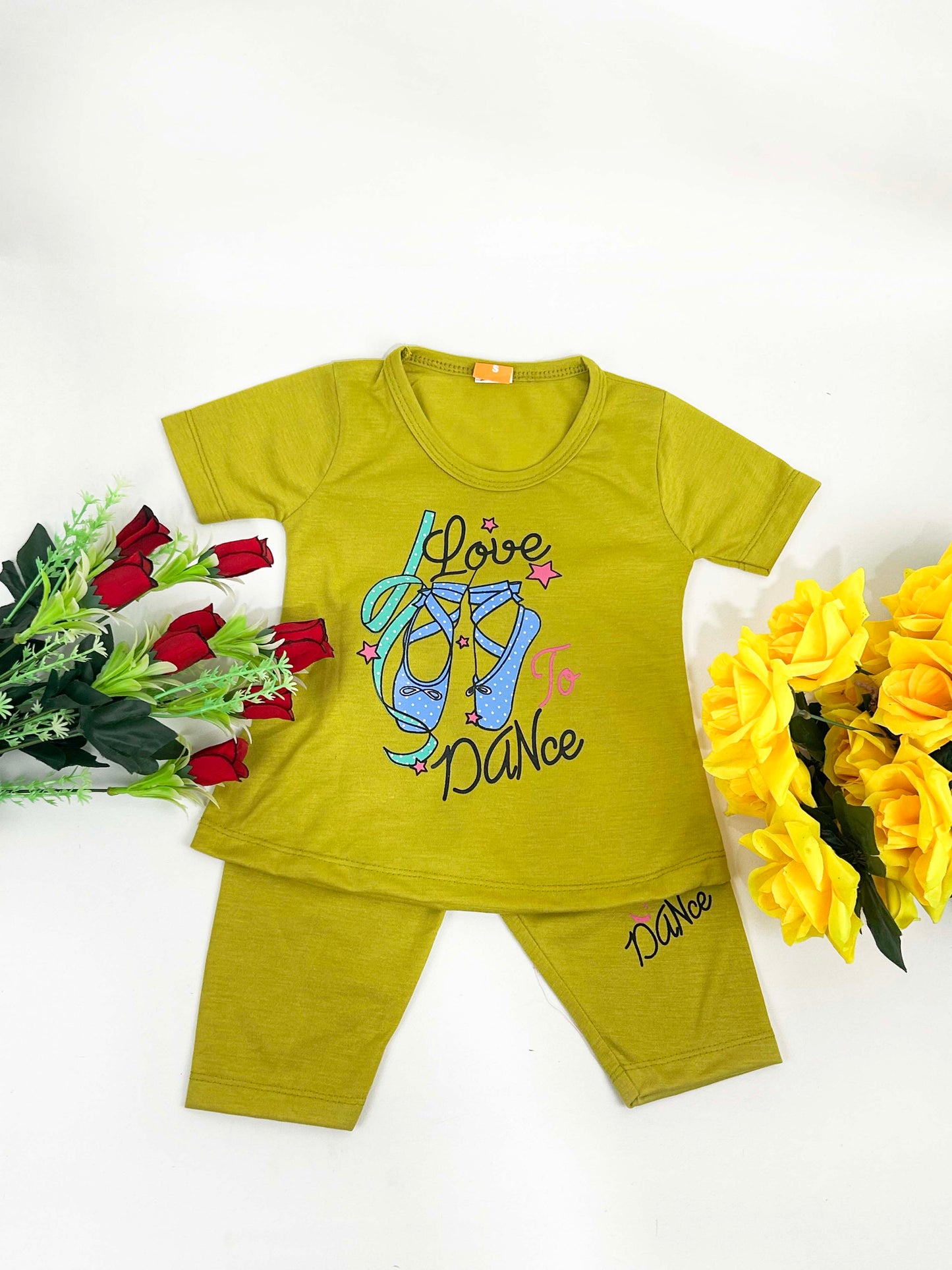 1Yr - 4Yrs Dance Green Suit For Girls RM GS230