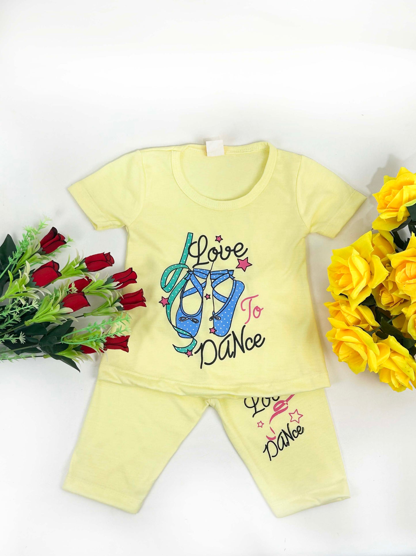 1Yr - 4Yrs Dance Yellow Suit For Girls RM GS231