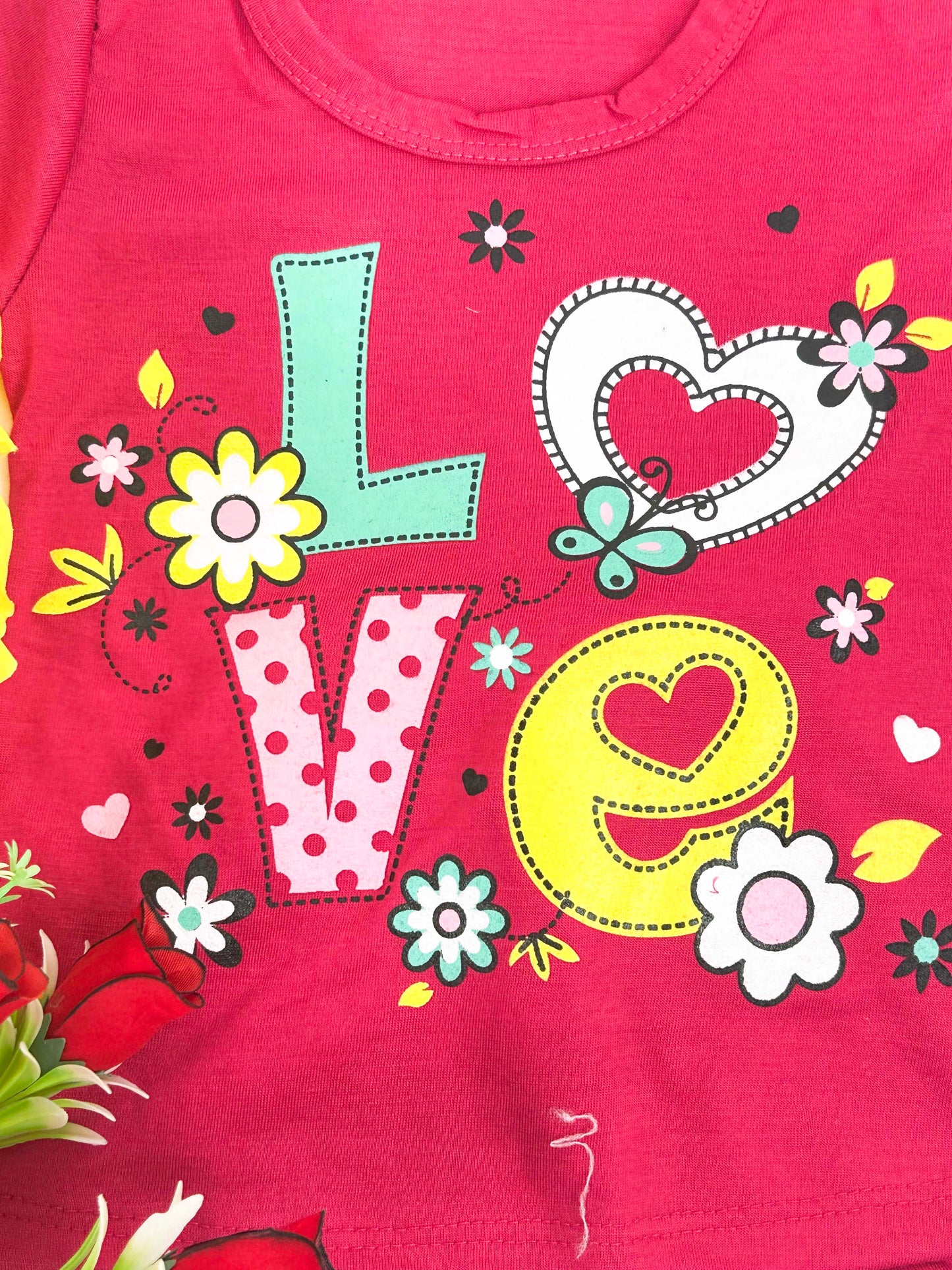 1Yr - 4Yrs Love Pink Suit For Girls RM GS239