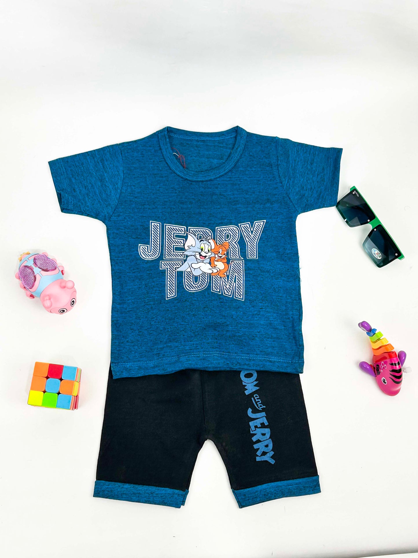 1Yr - 4Yrs Blue Jerry Suit For Kids RZ BS336