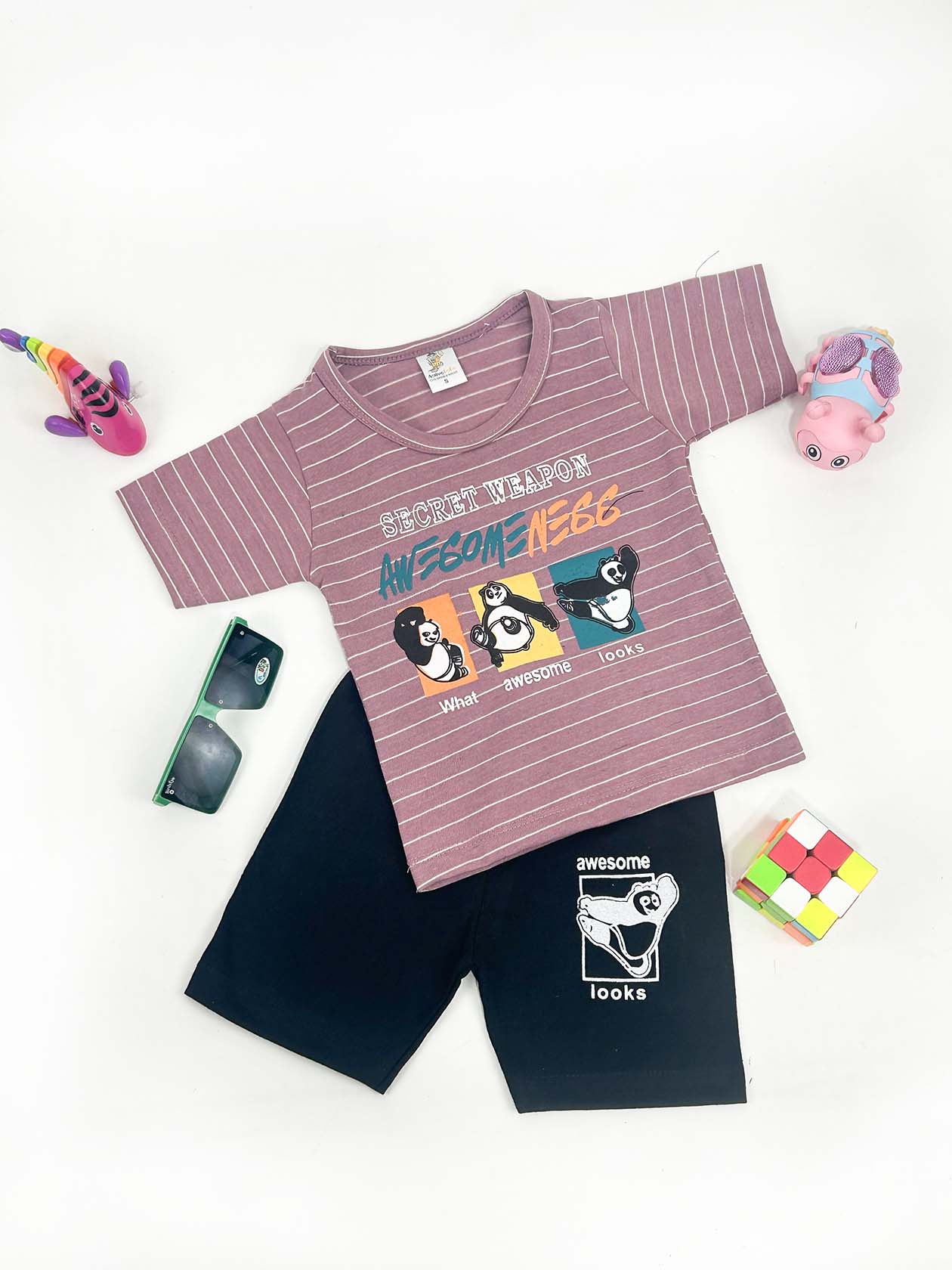 1Yr - 4Yrs Awesome Pink Suit For Kids RM BS340