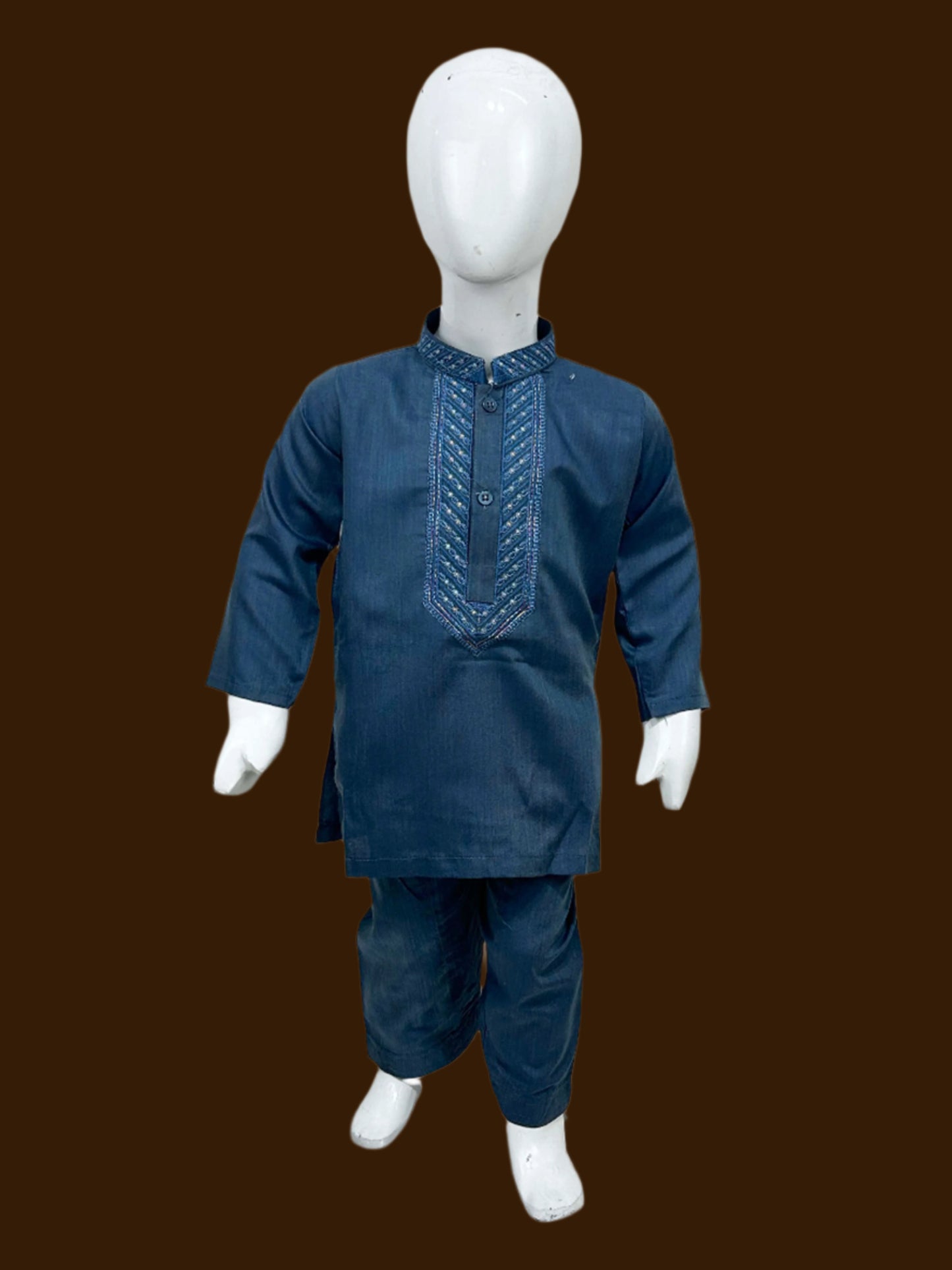 BKS125 IM Boys Kameez Shalwar 2Y- 14Y - Multicolor