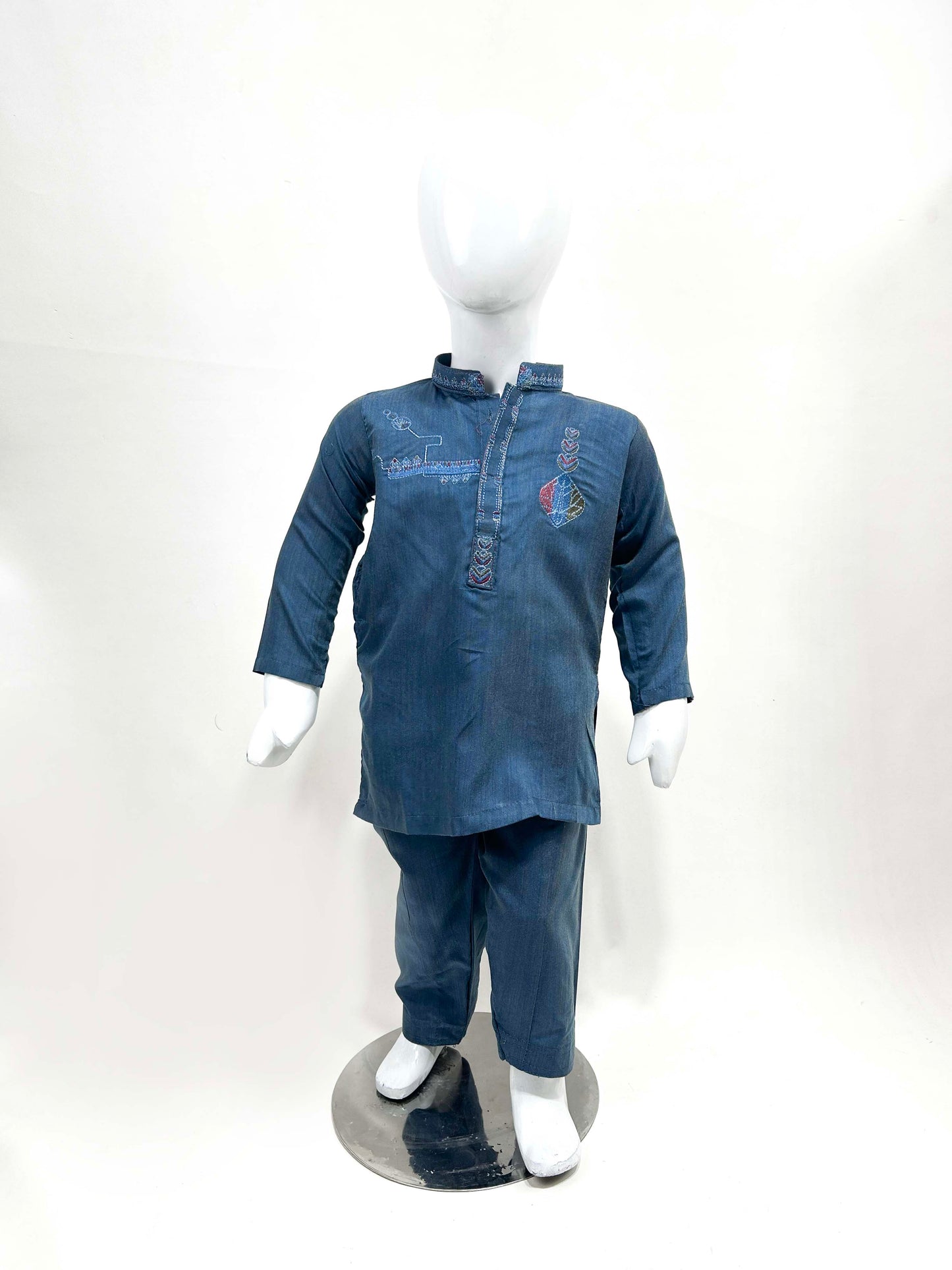 BKS126 IM Boys Kameez Shalwar 2Y- 14Y - Multicolor