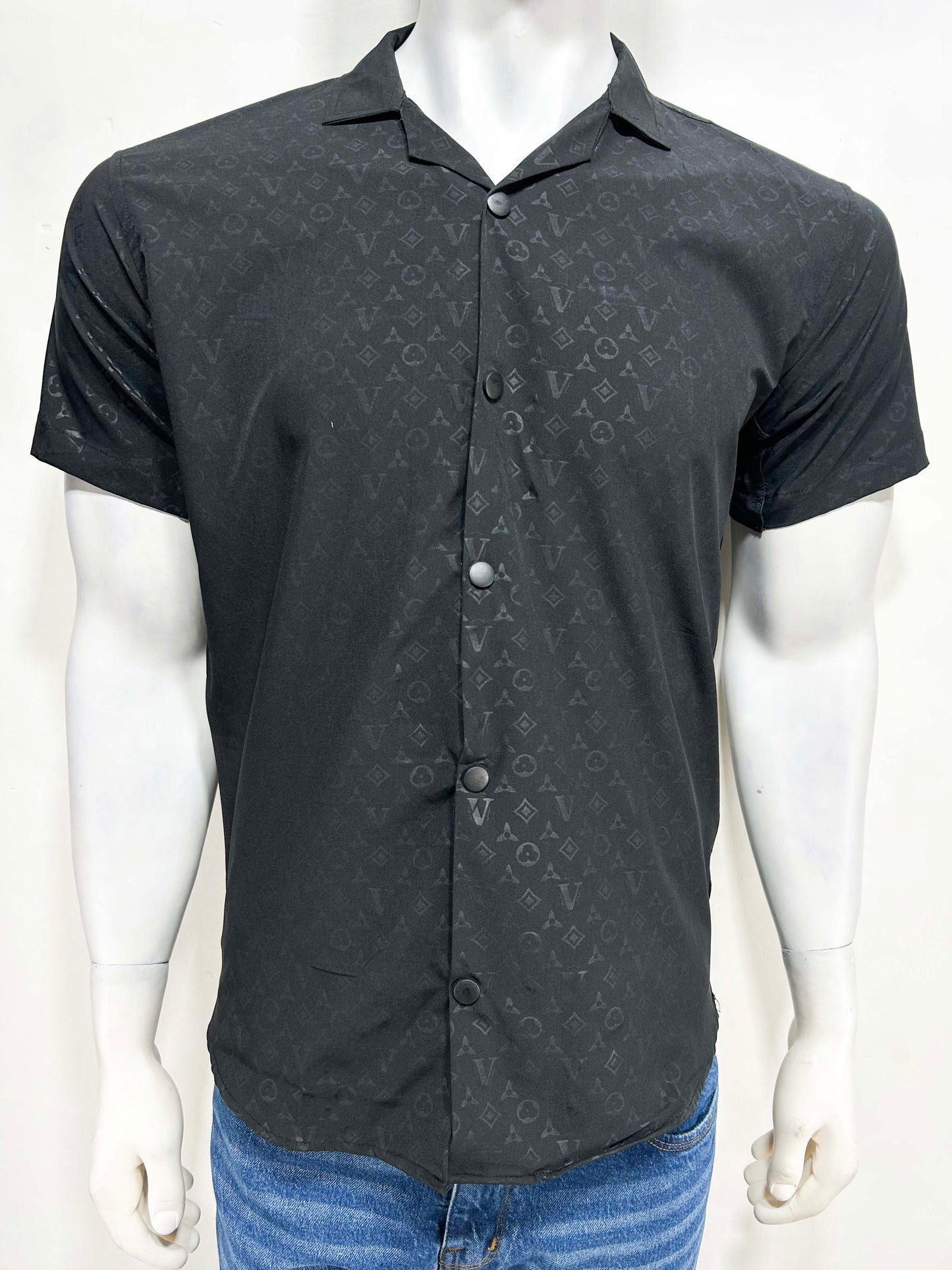Black Casual Shirt For Men MCS41