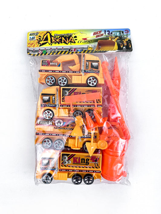 Pack Of 4 Mini Crane Set With Extra Instrument