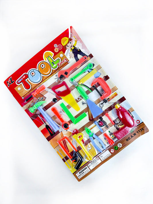 Kids Plastic Tools Play Set