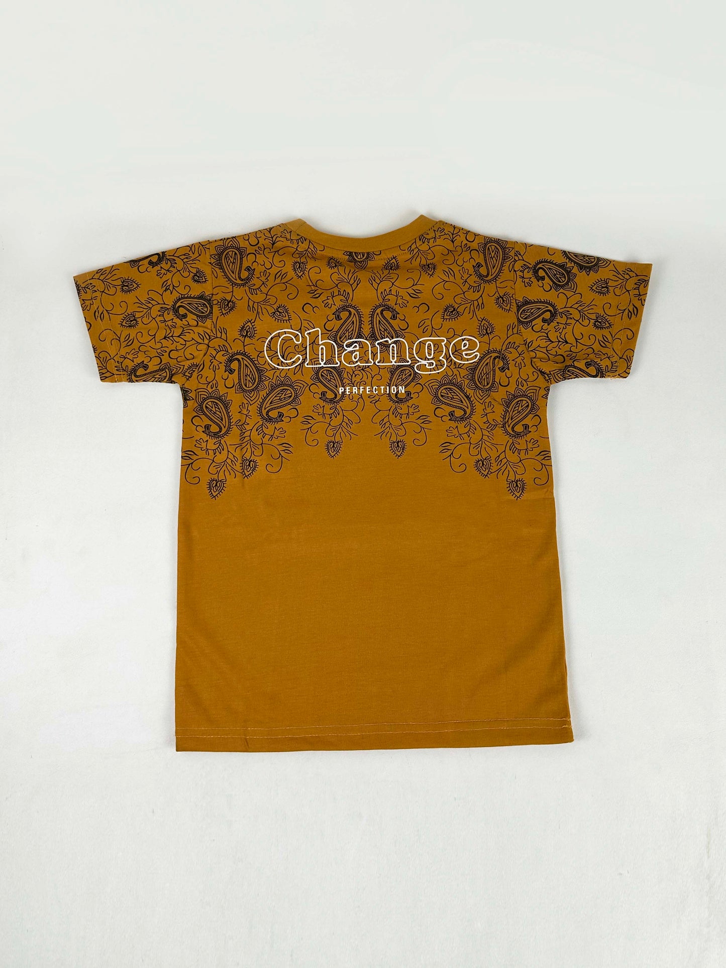 4Yrs - 9Yrs Change Mustard T-Shirt For Boys SF BTS95