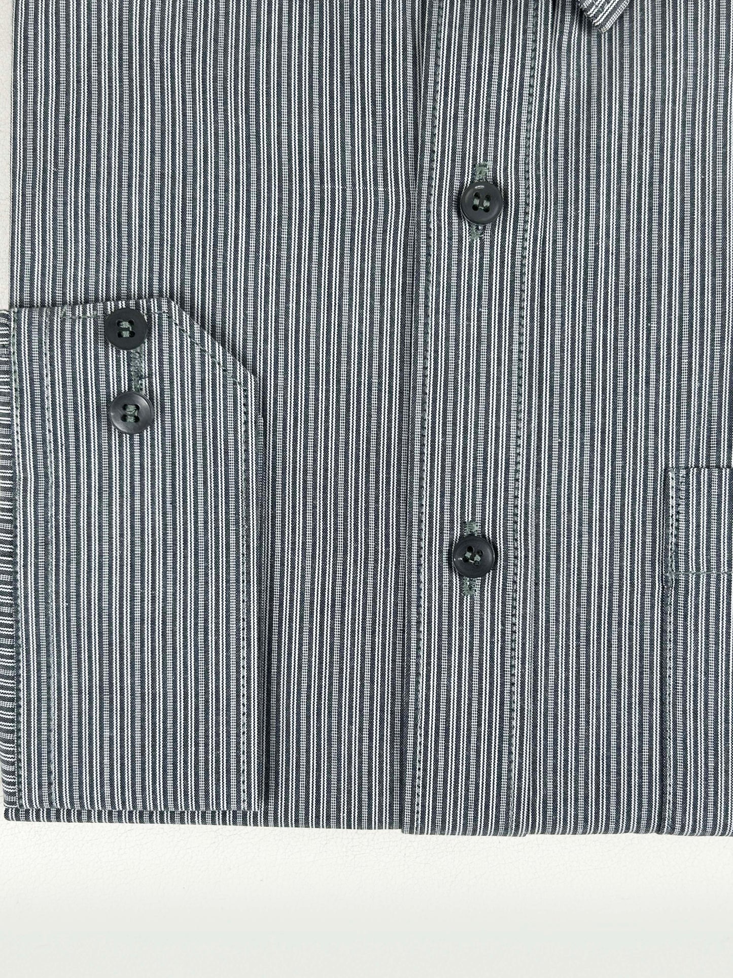 Grey Lines Formal Dress Shirt For Men MFS258