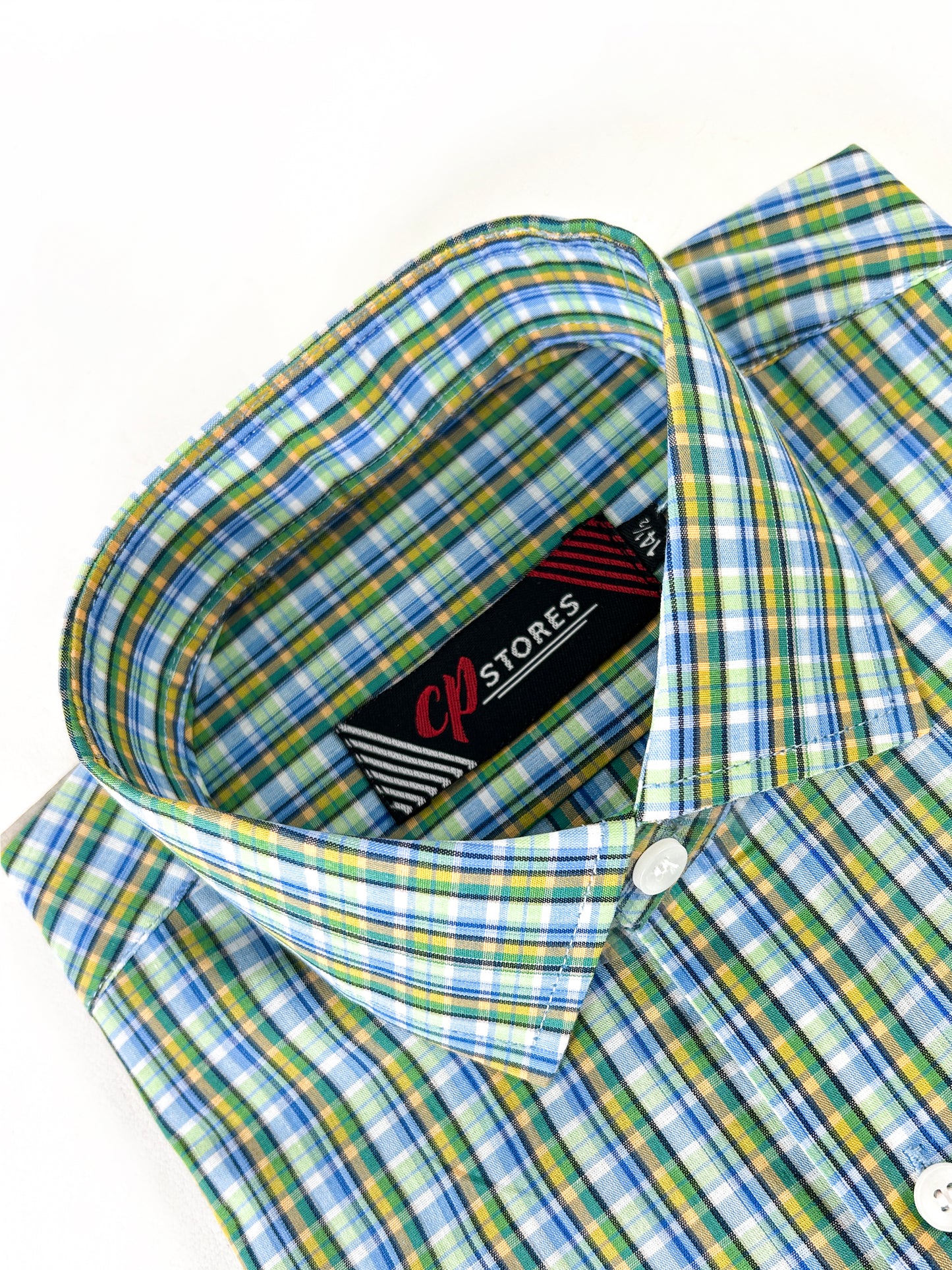 Multi Check Formal Dress Shirt For Men