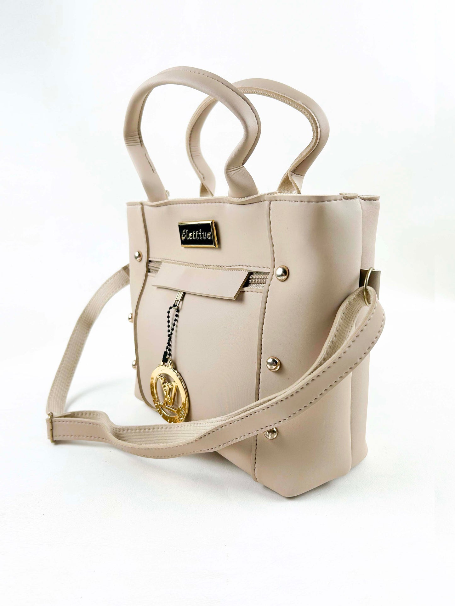 Beige Handbag For Women's WHB115