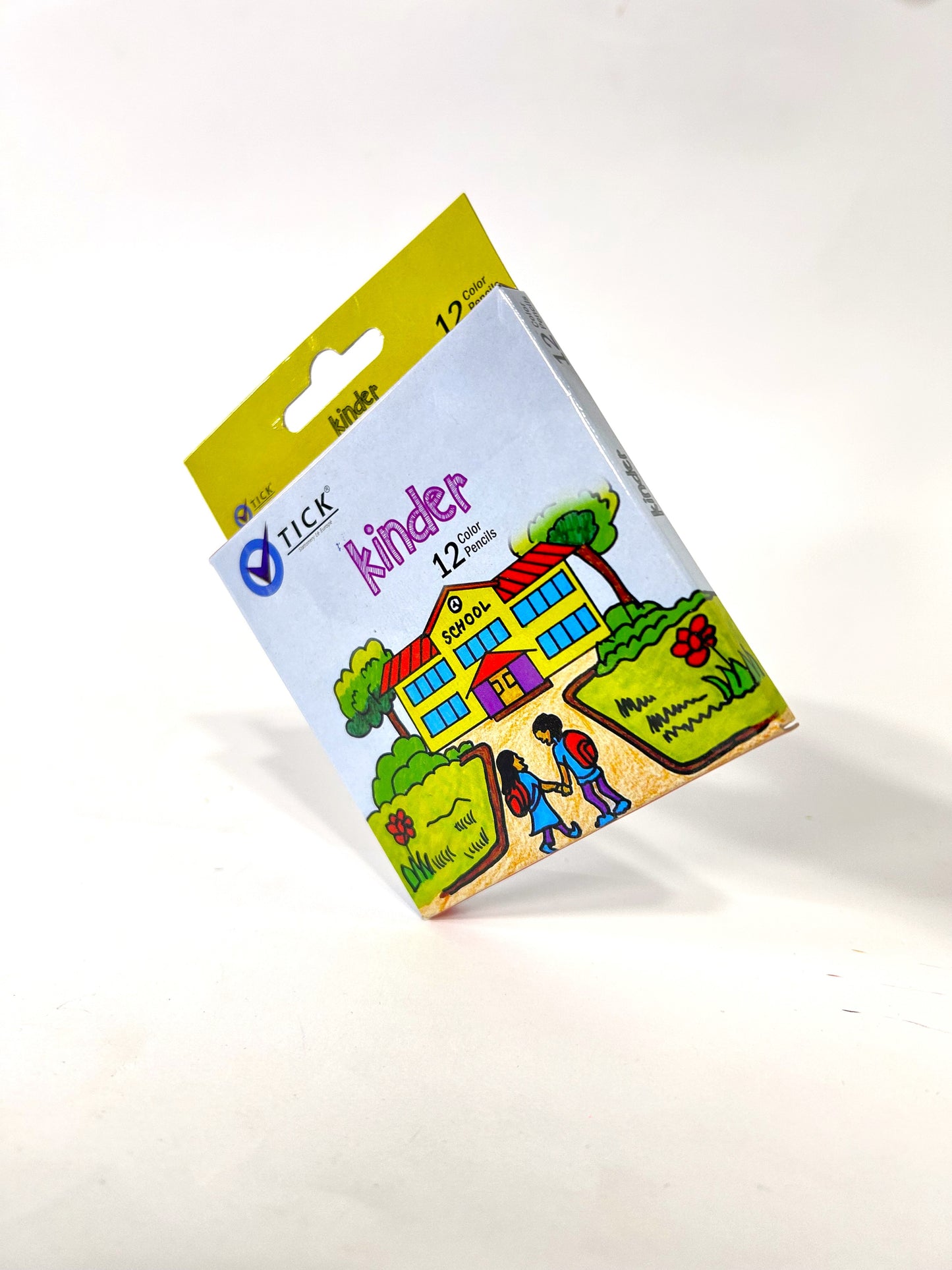 Tick Kinder Pencil Color Small Pack of 12
