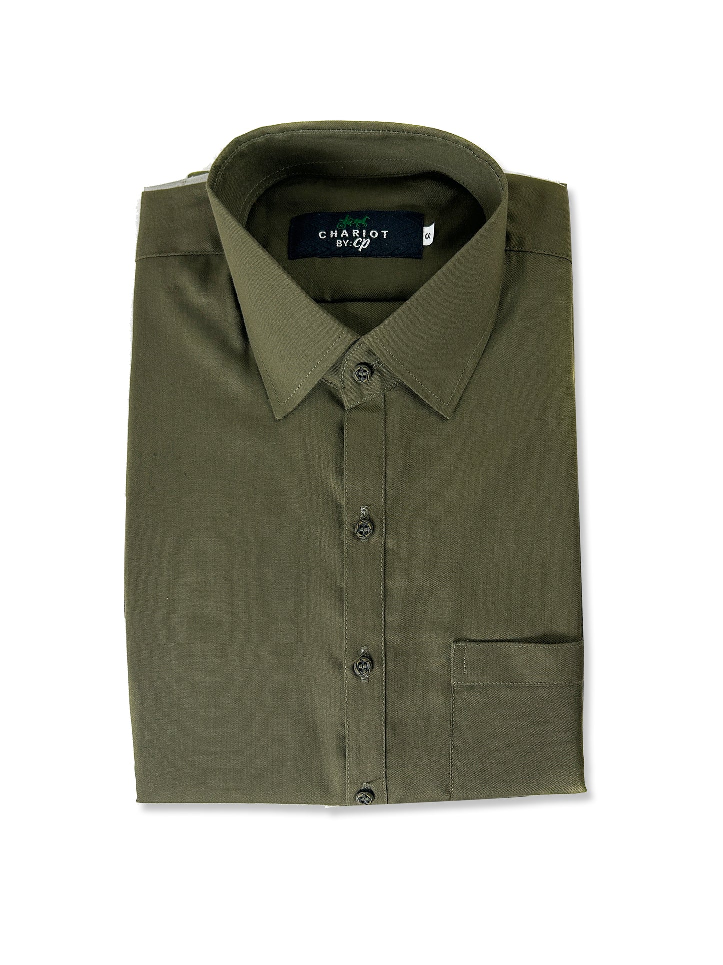 828/2-11 Olive Green Plain Stitched Suit Kameez Shalwar For Men MSK229
