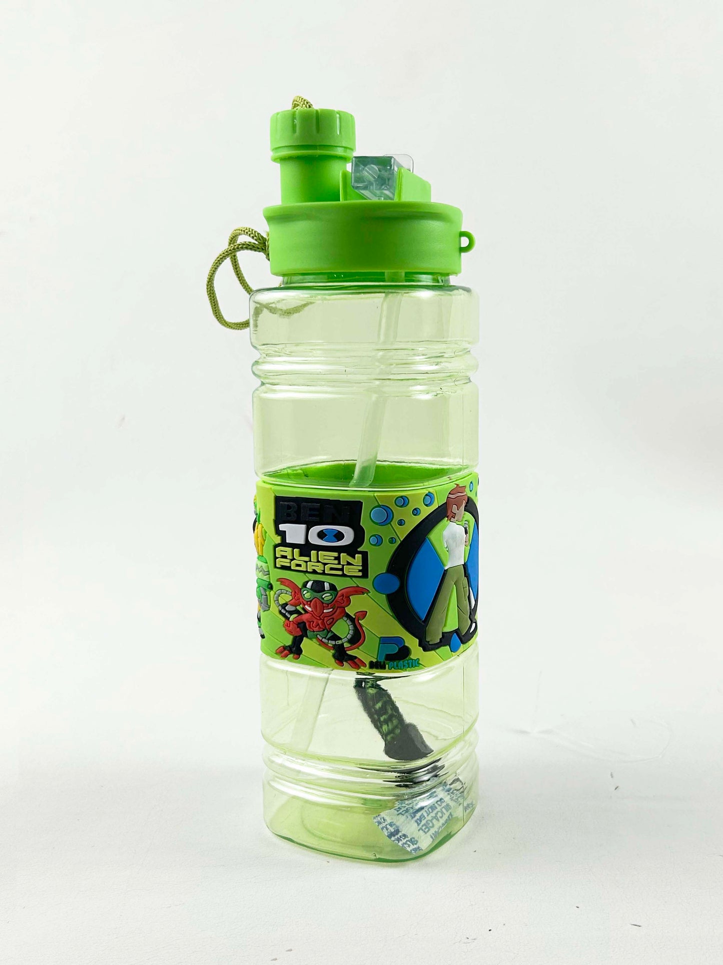 Green Plastic Water Bottle - 650ML