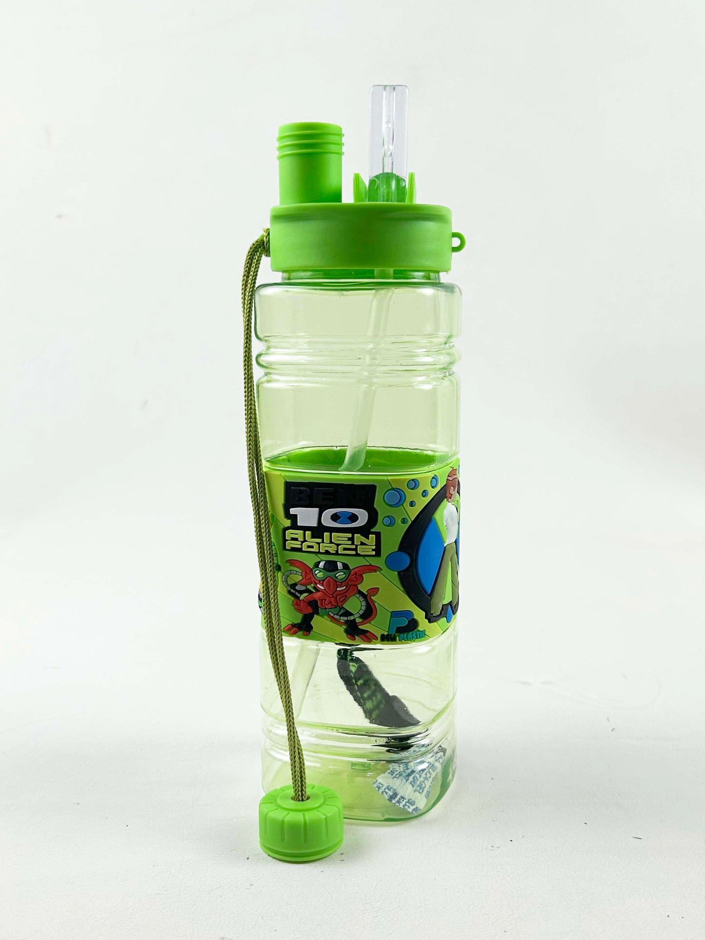 Green Plastic Water Bottle - 650ML