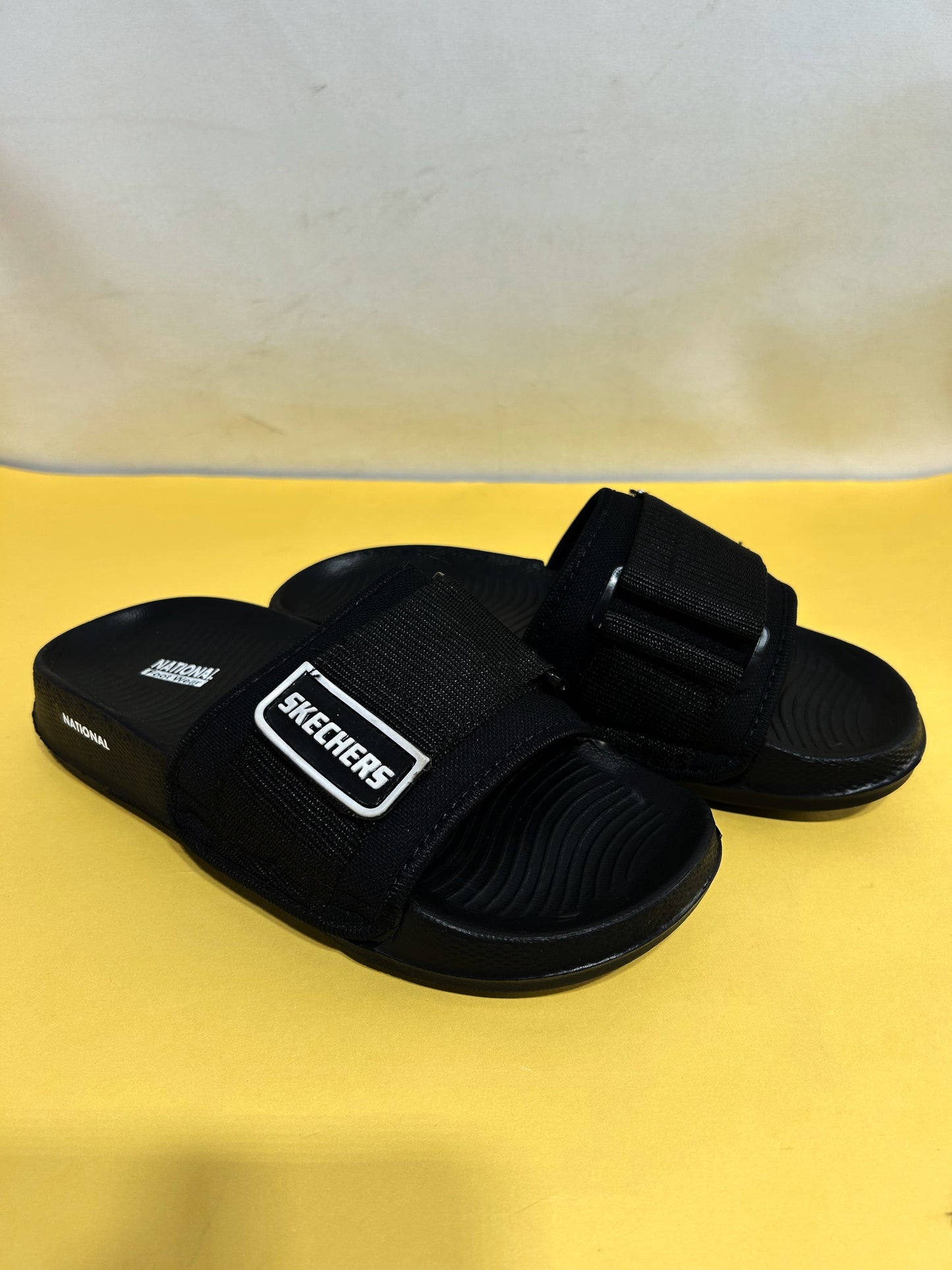 Black Casual Slippers for Men MC120