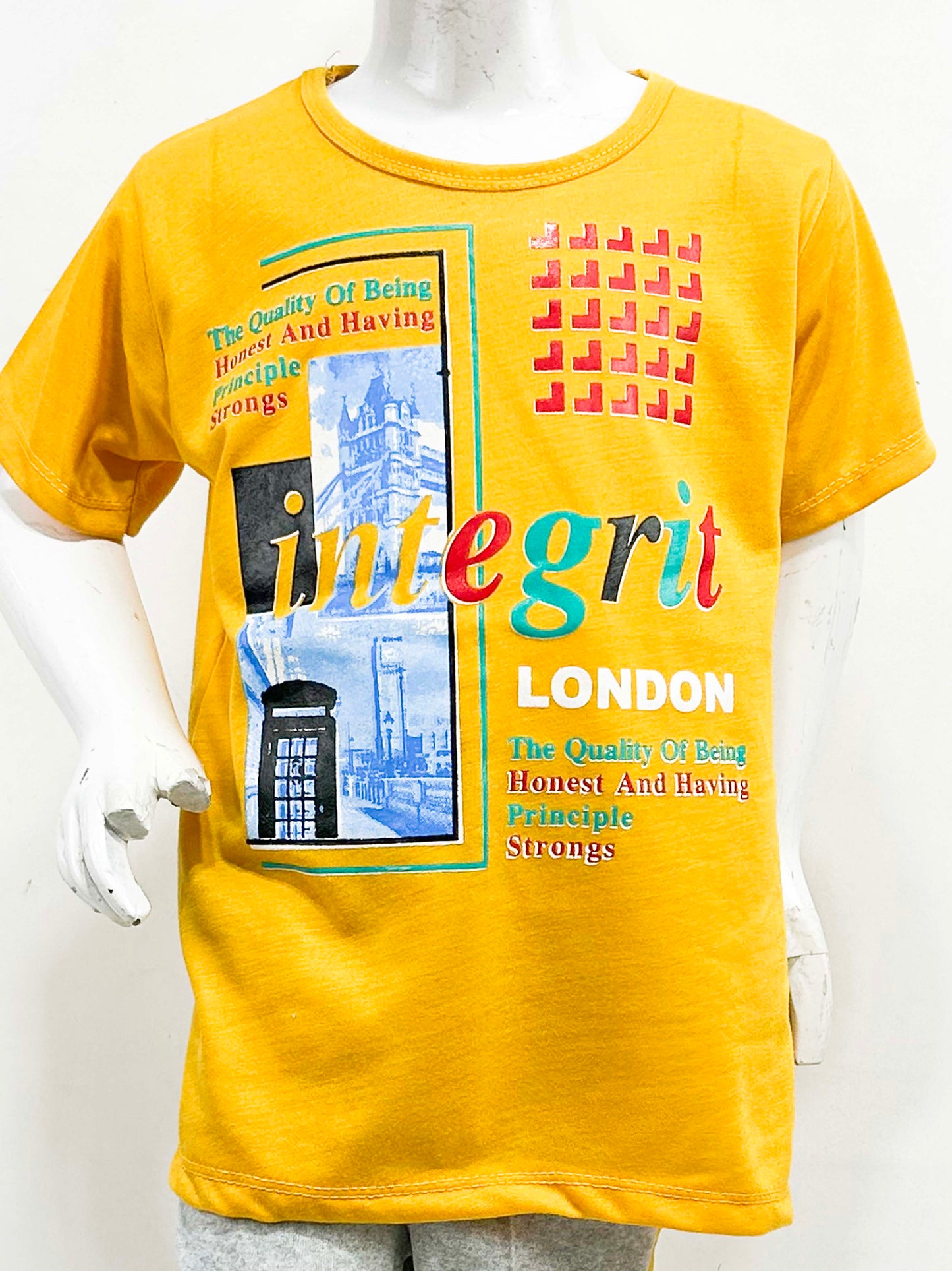 4Yr - 6Yrs Integrit Yellow Suit For Kids RZ BS353