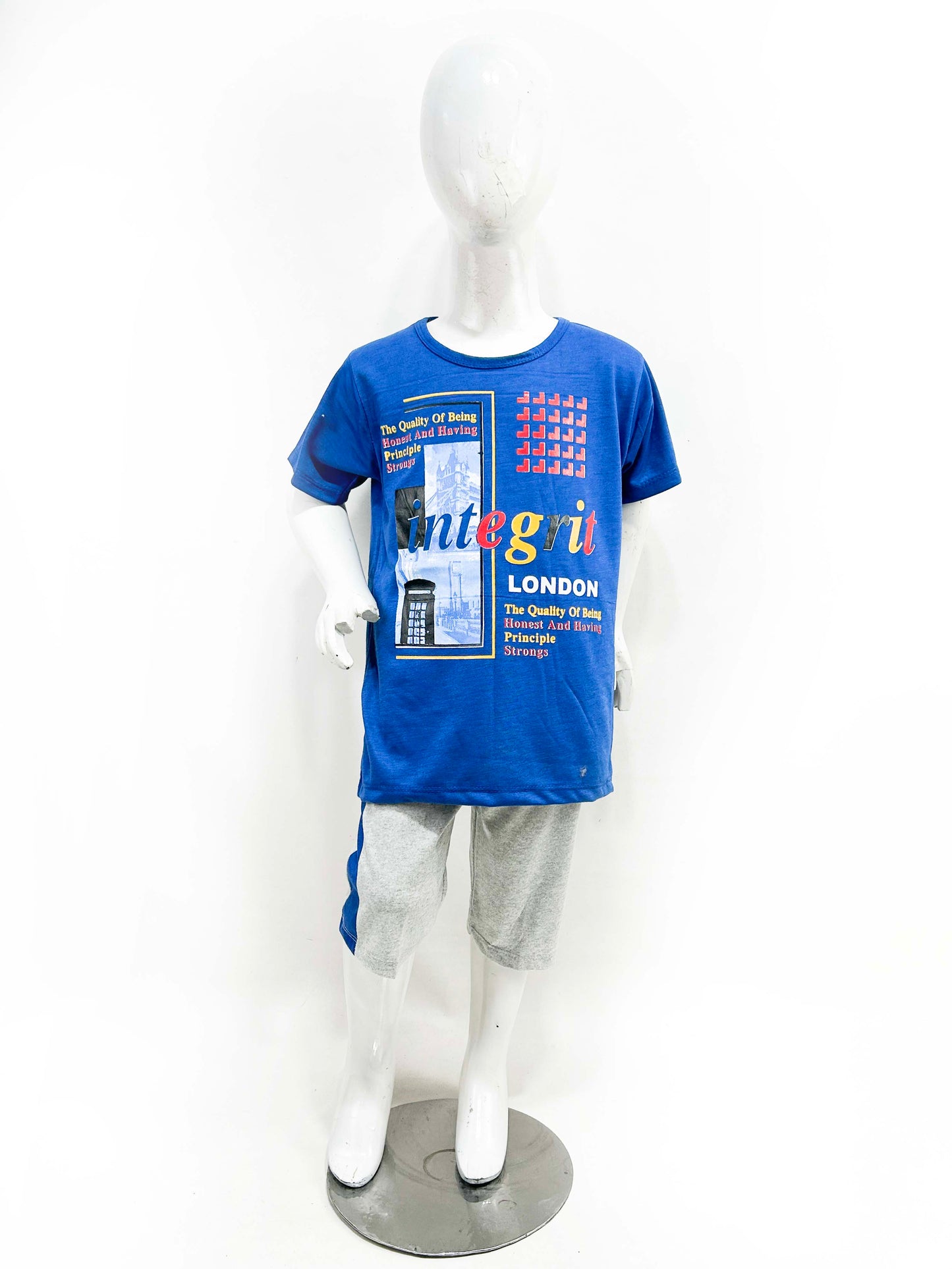 4Yr - 6Yrs Integrit Blue Suit For Kids RZ BS354