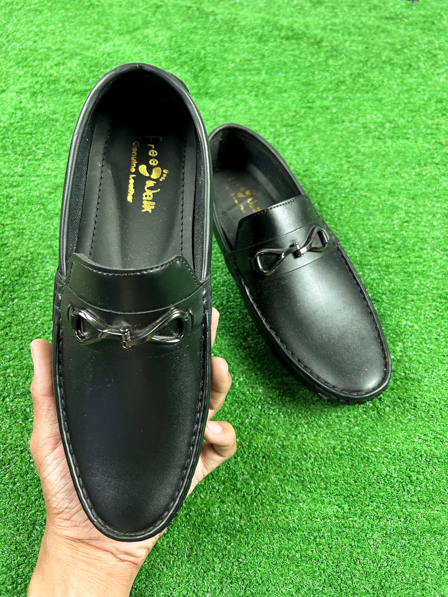 Black Loafers for Men ML72