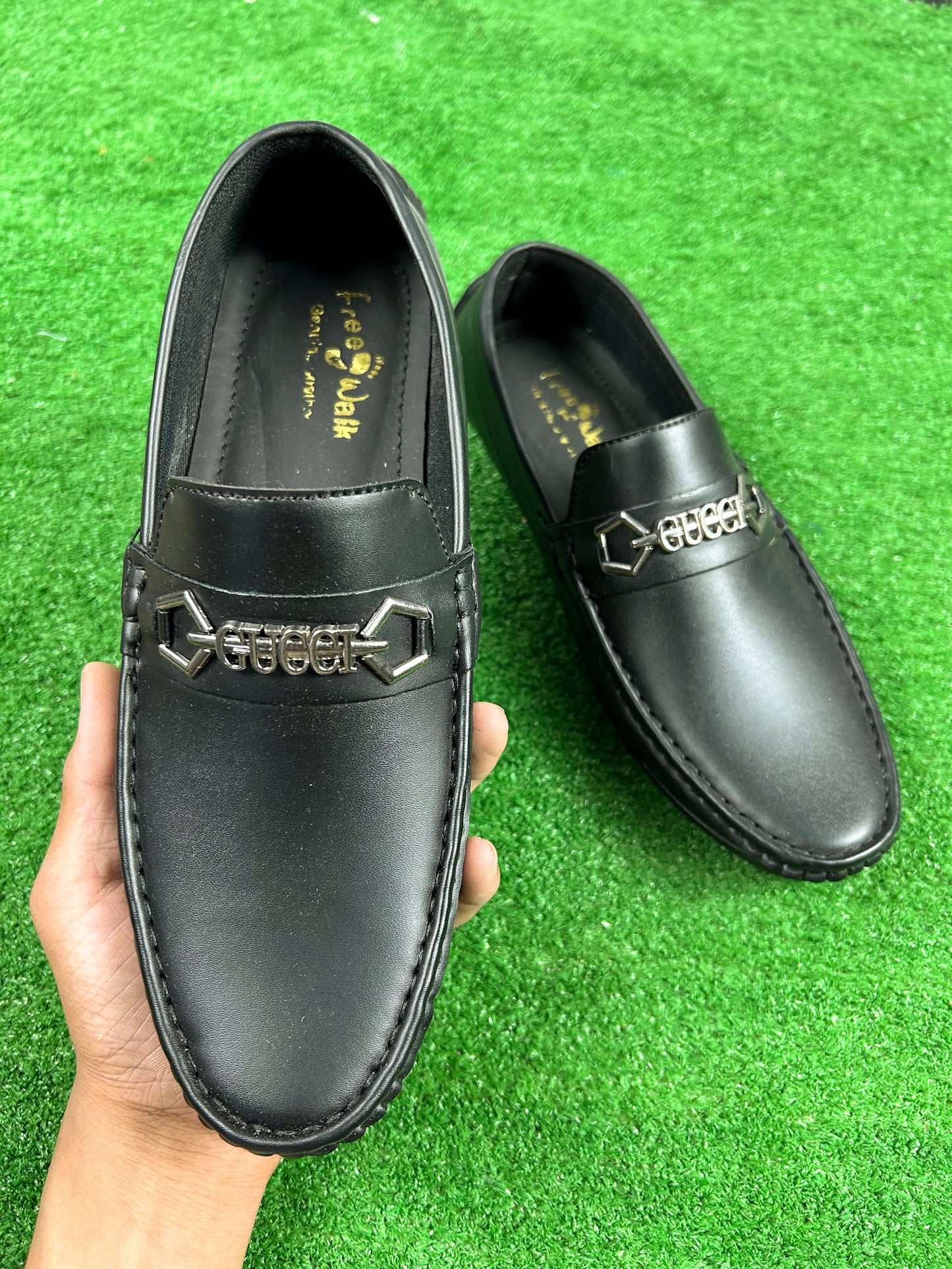 Black Loafers for Men ML74