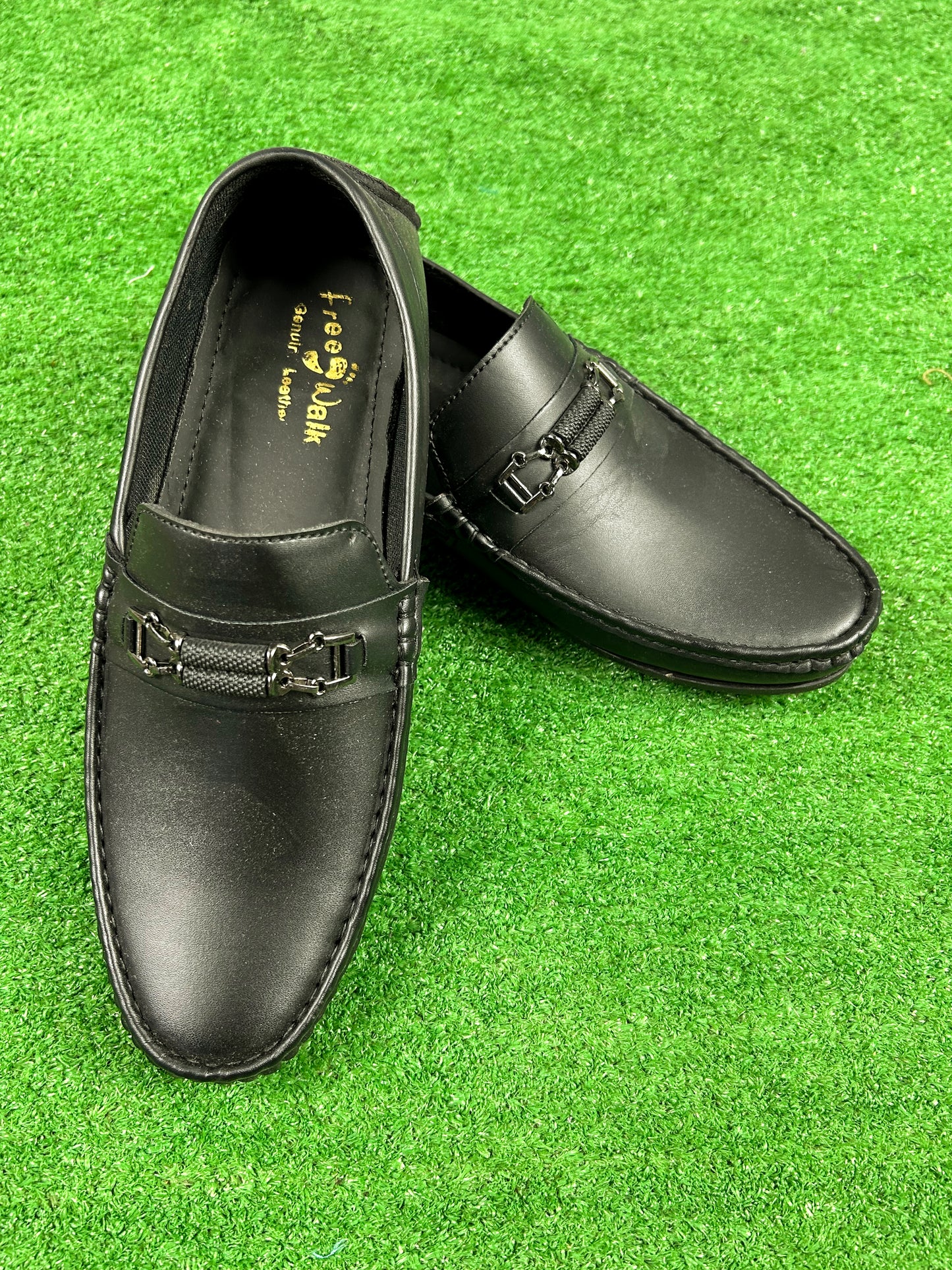 Black Loafers for Men ML75