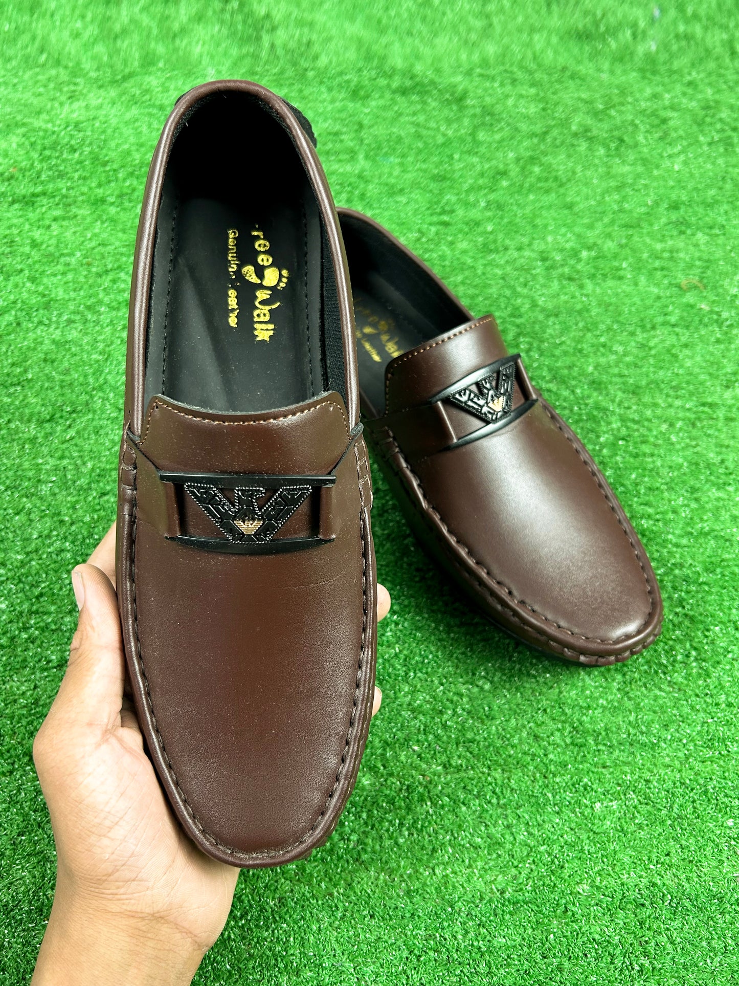 Brown Loafers for Men ML69