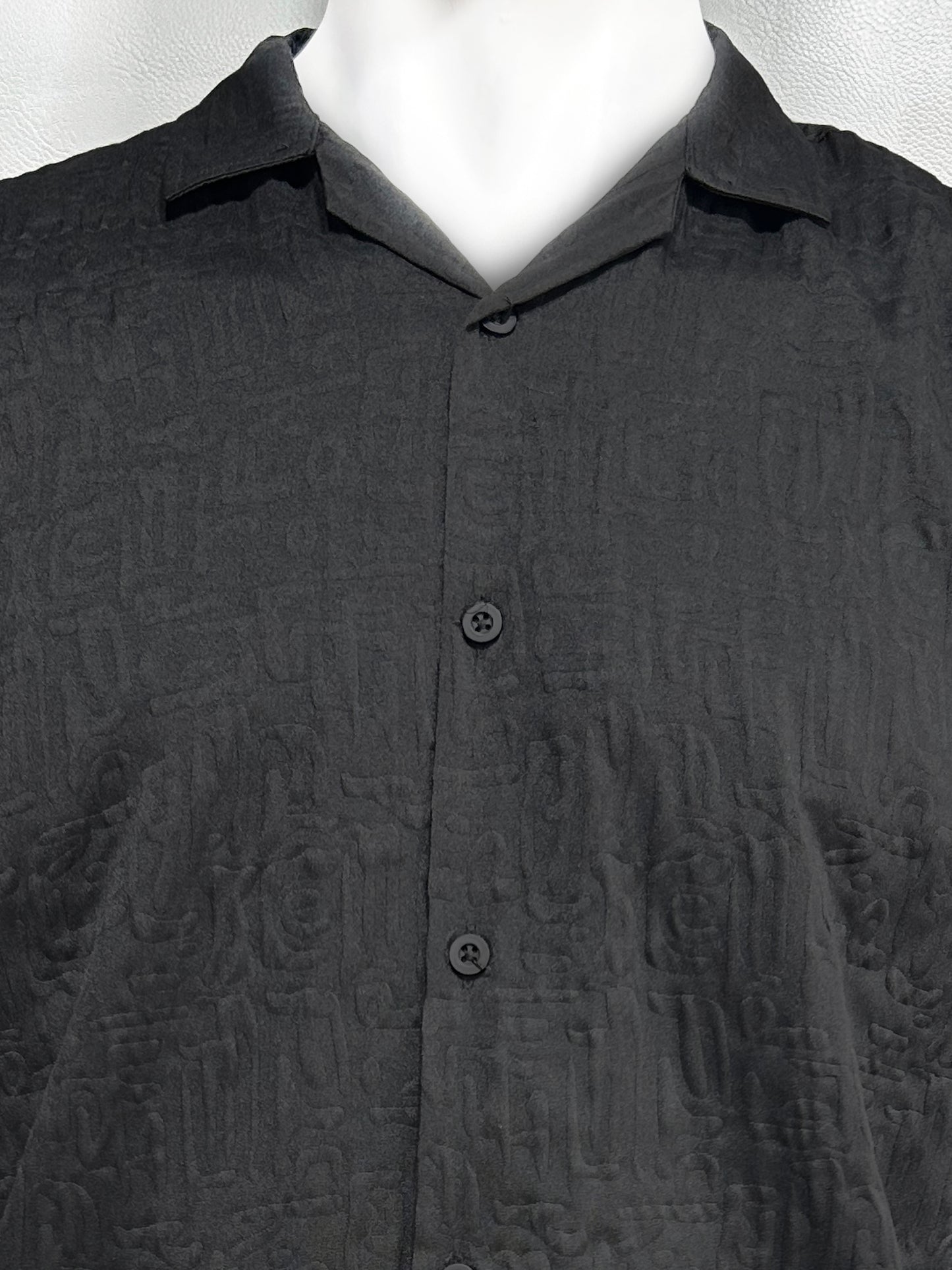 Black Casual Shirt For Men MCS59