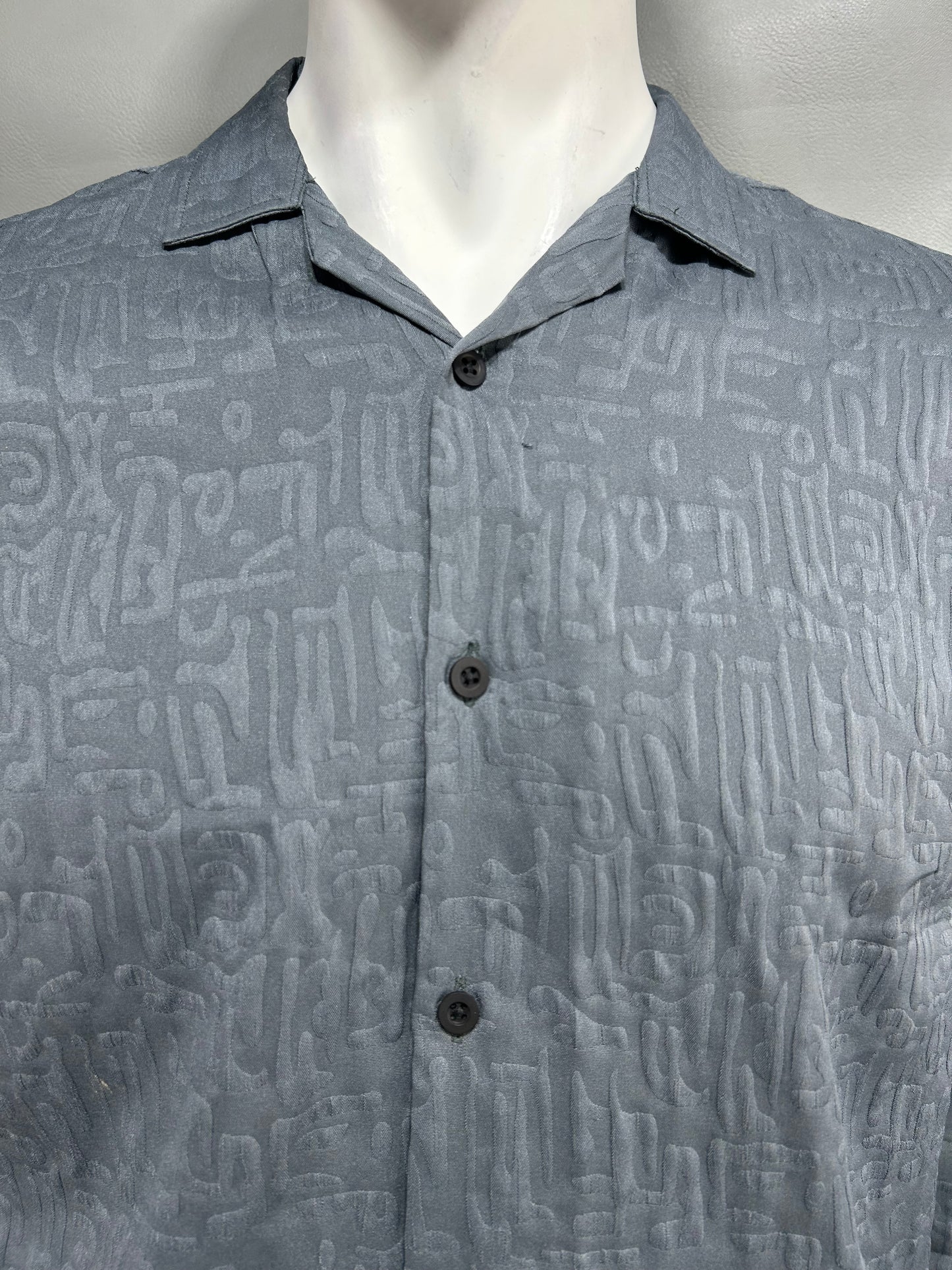 Grey Casual Shirt For Men MCS63