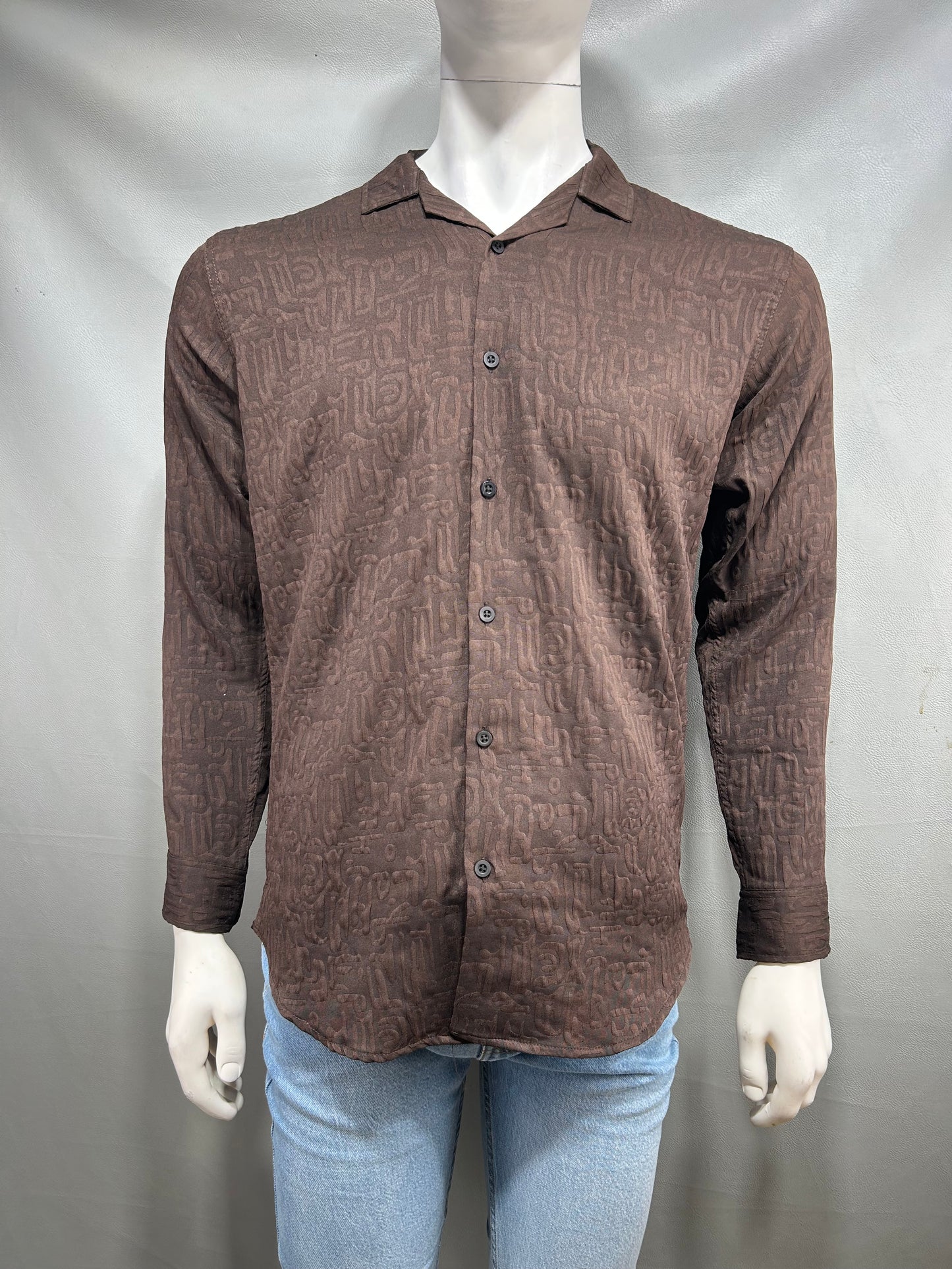 Brown Casual Shirt For Men MCS64