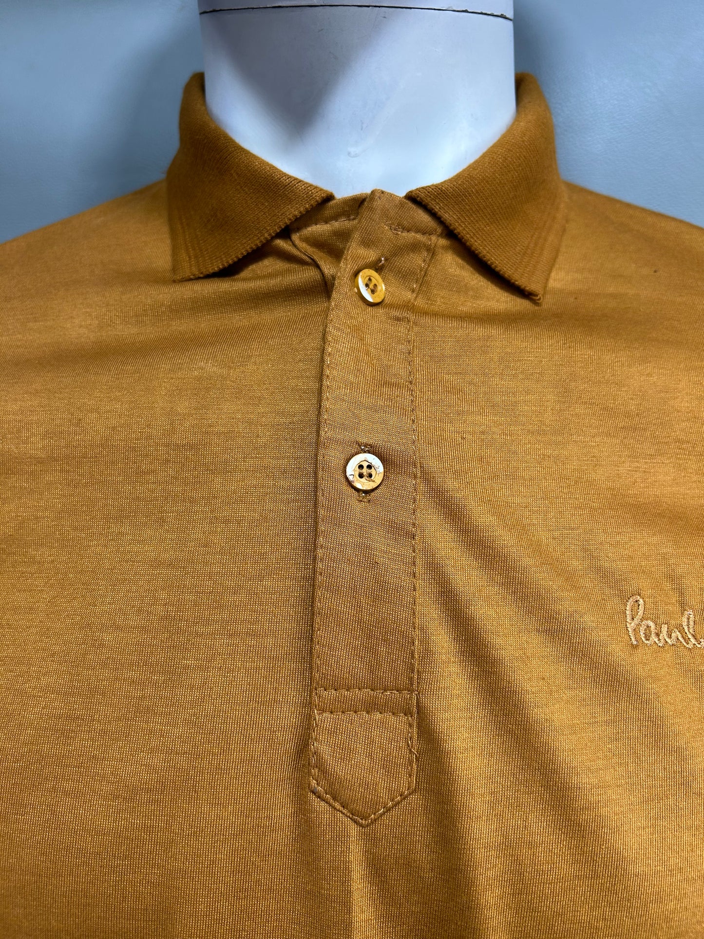 Bronze Plain Polo T-Shirt For Men MTS276