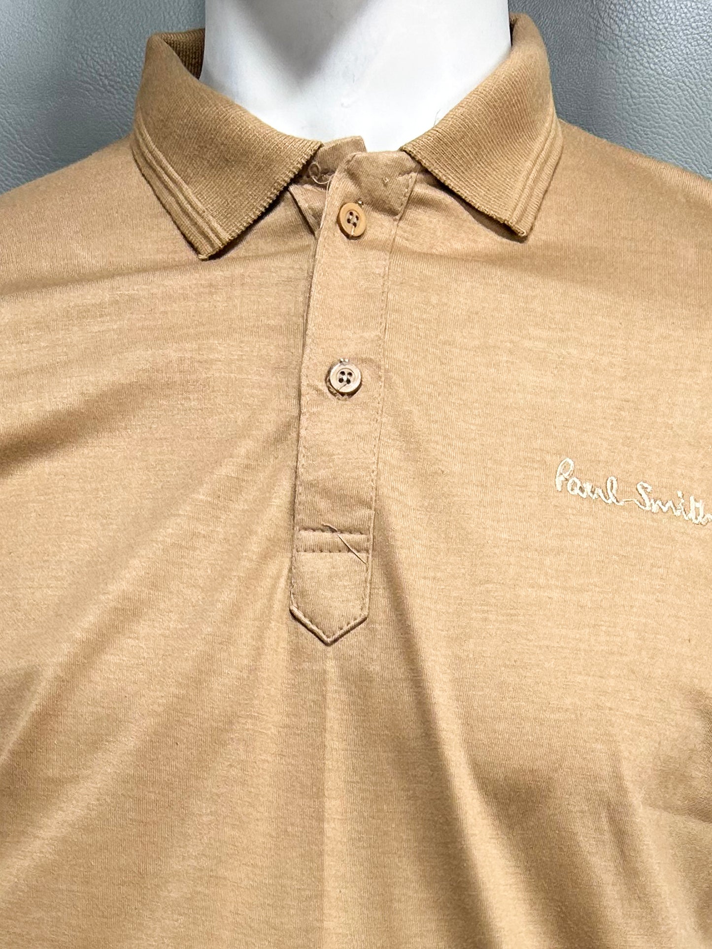 Light Brown Plain Polo T-Shirt For Men MTS280