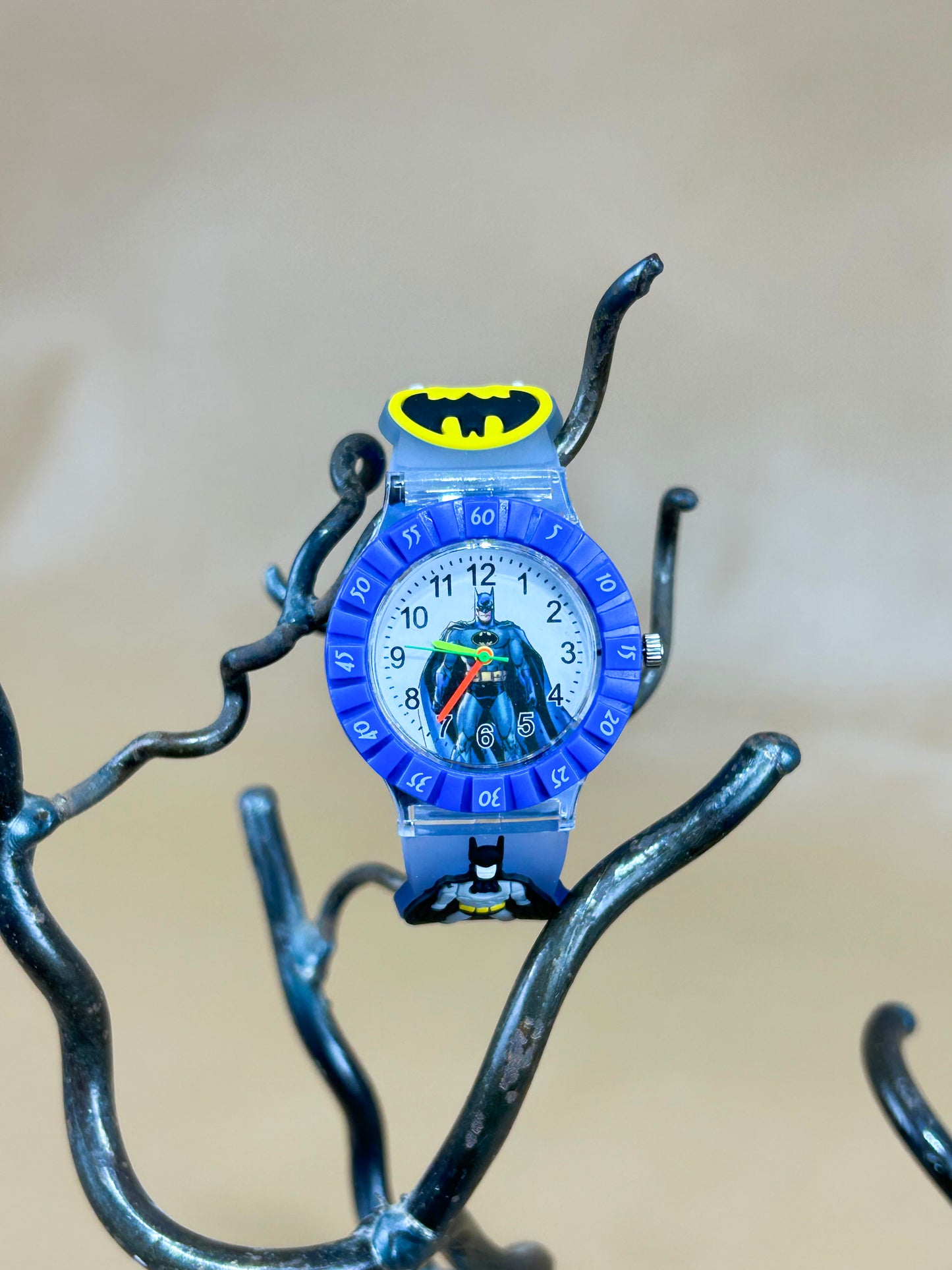 Blue Multidesign Wrist Watch For Boys KWW36