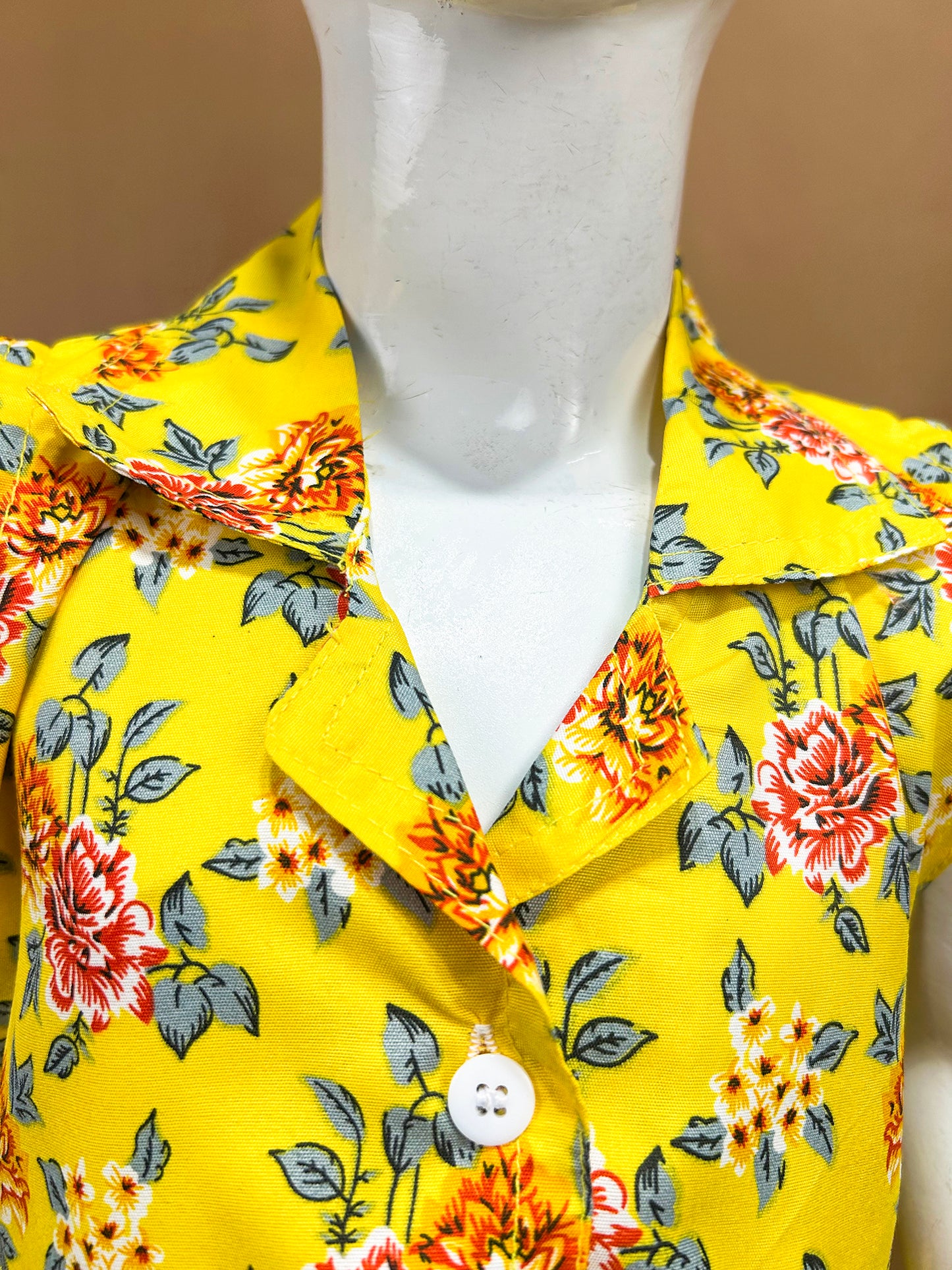 1Yr - 9Yrs Yellow Frock For Girls NG GF09