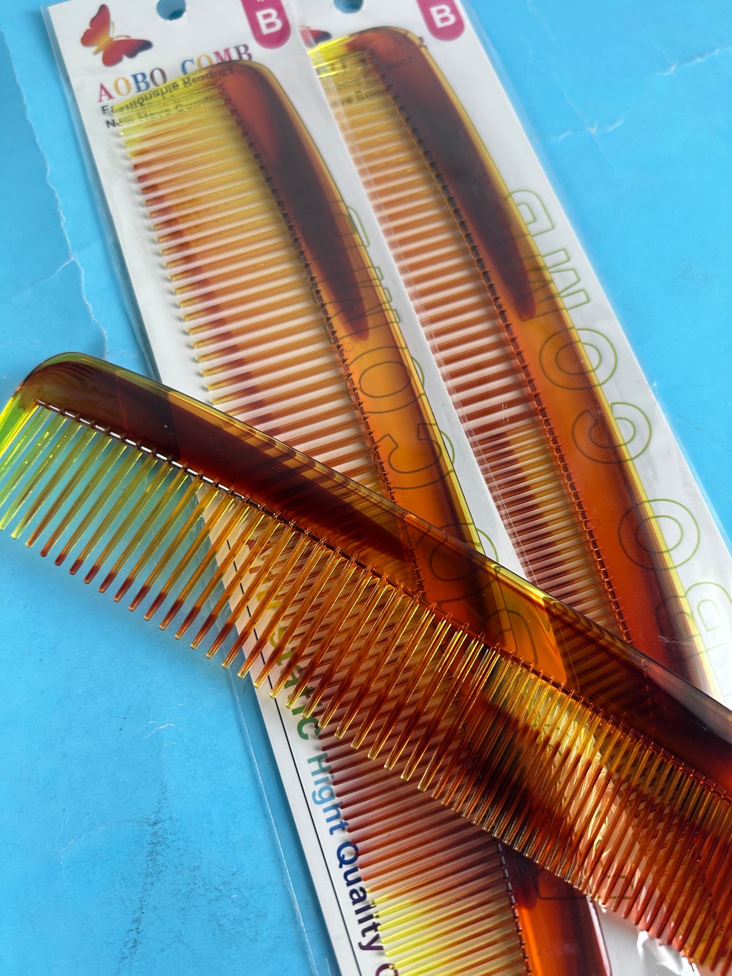 Pack of 3 Hair Comb Multicolor GHB81