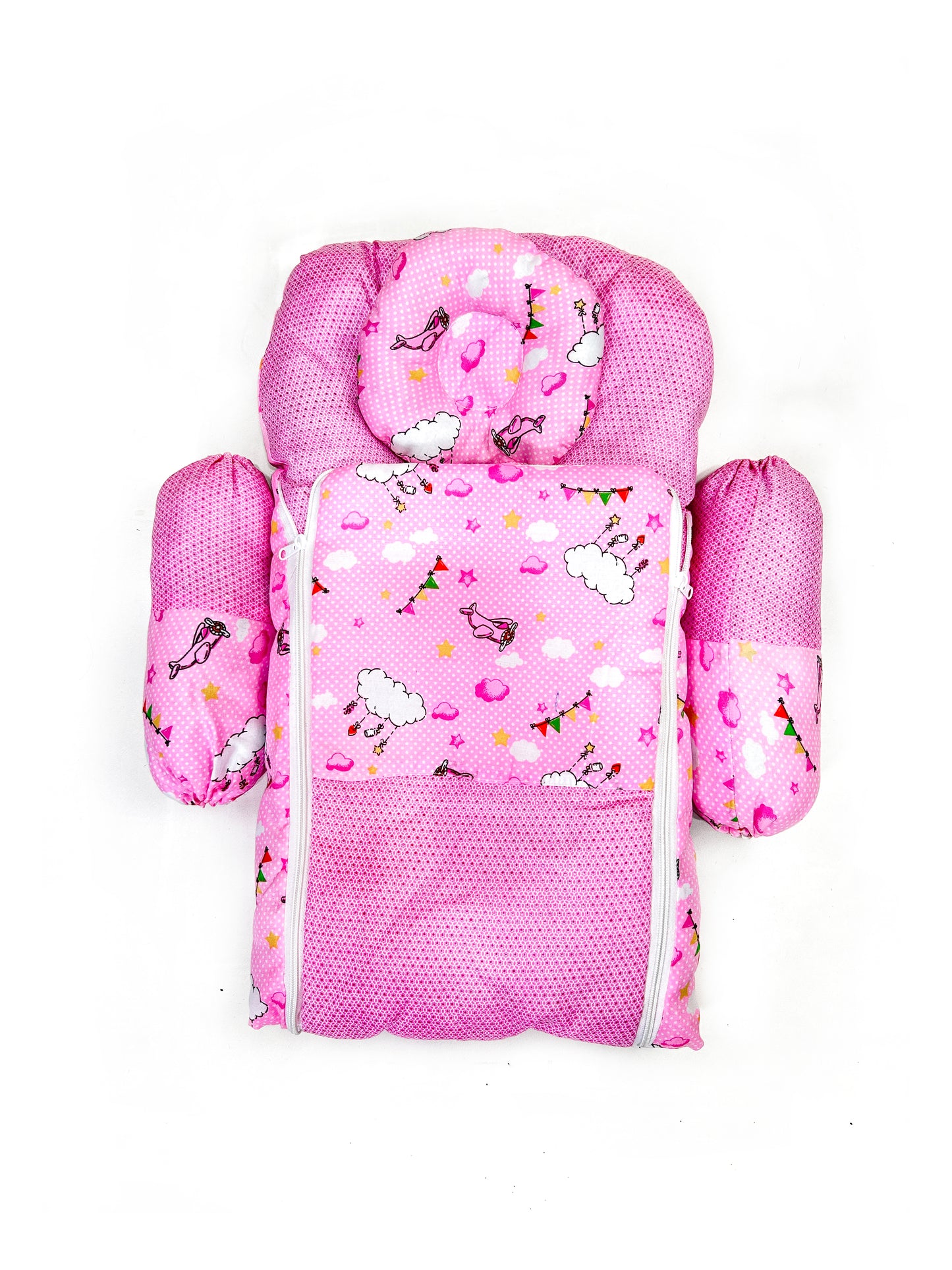 4Pcs Pink Sleeping Bag For Newborn/Baby Carry Nest NBSB10