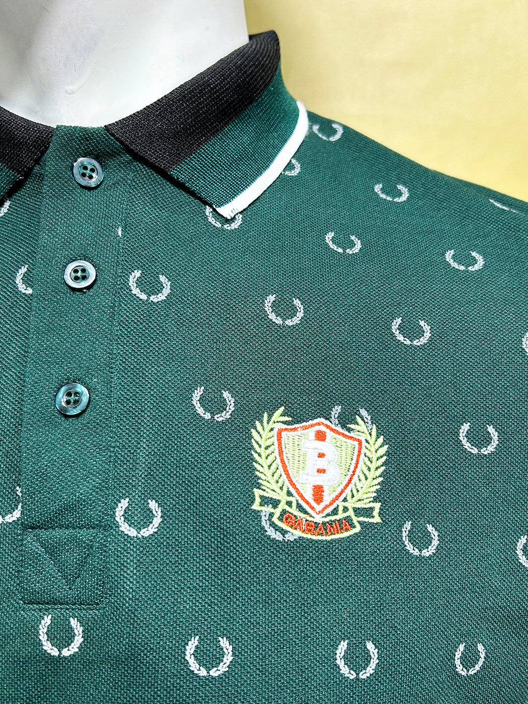 Green Polo T-Shirt For Men MTS284