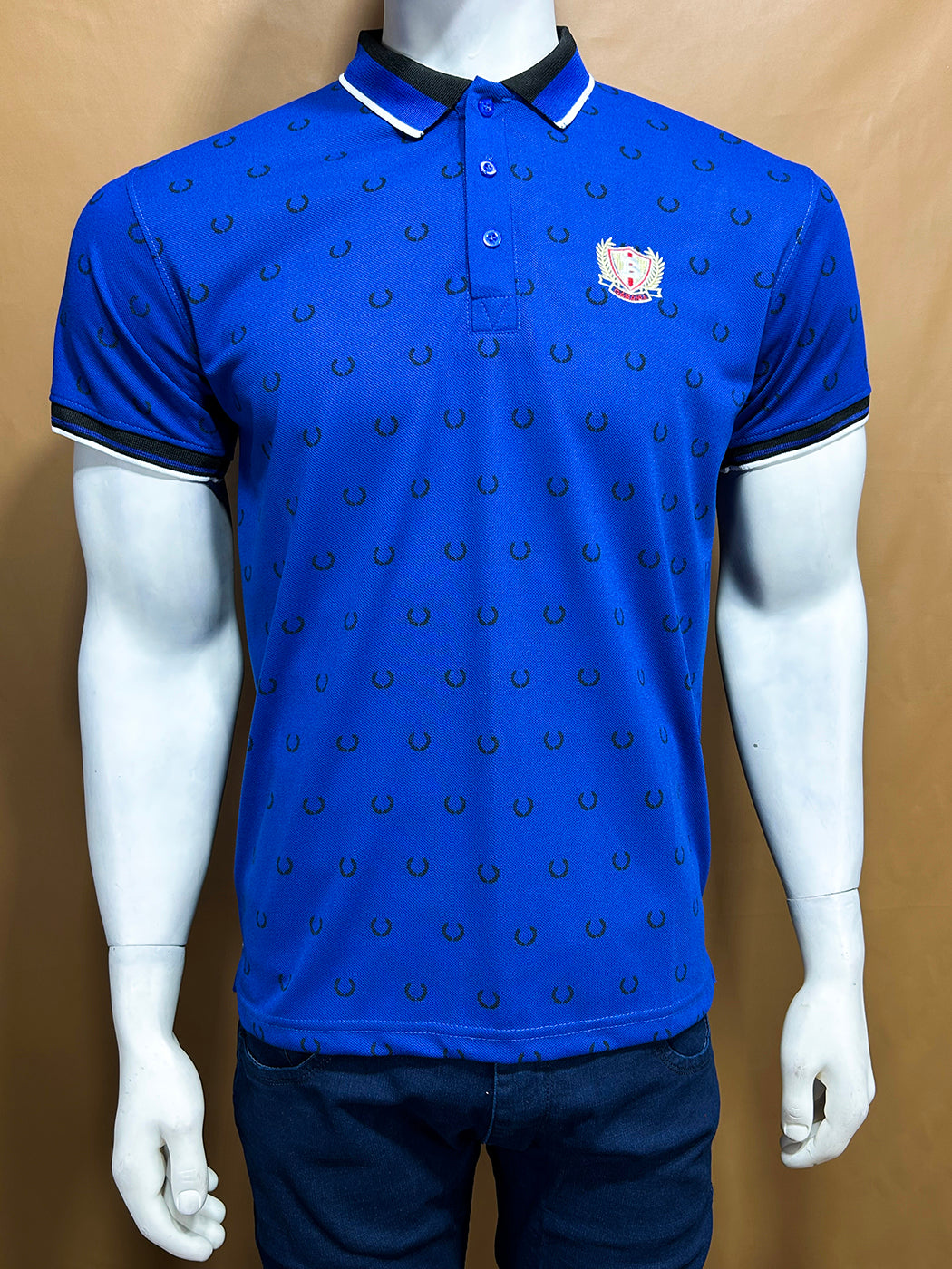Ink Blue Polo T-Shirt For Men MTS288