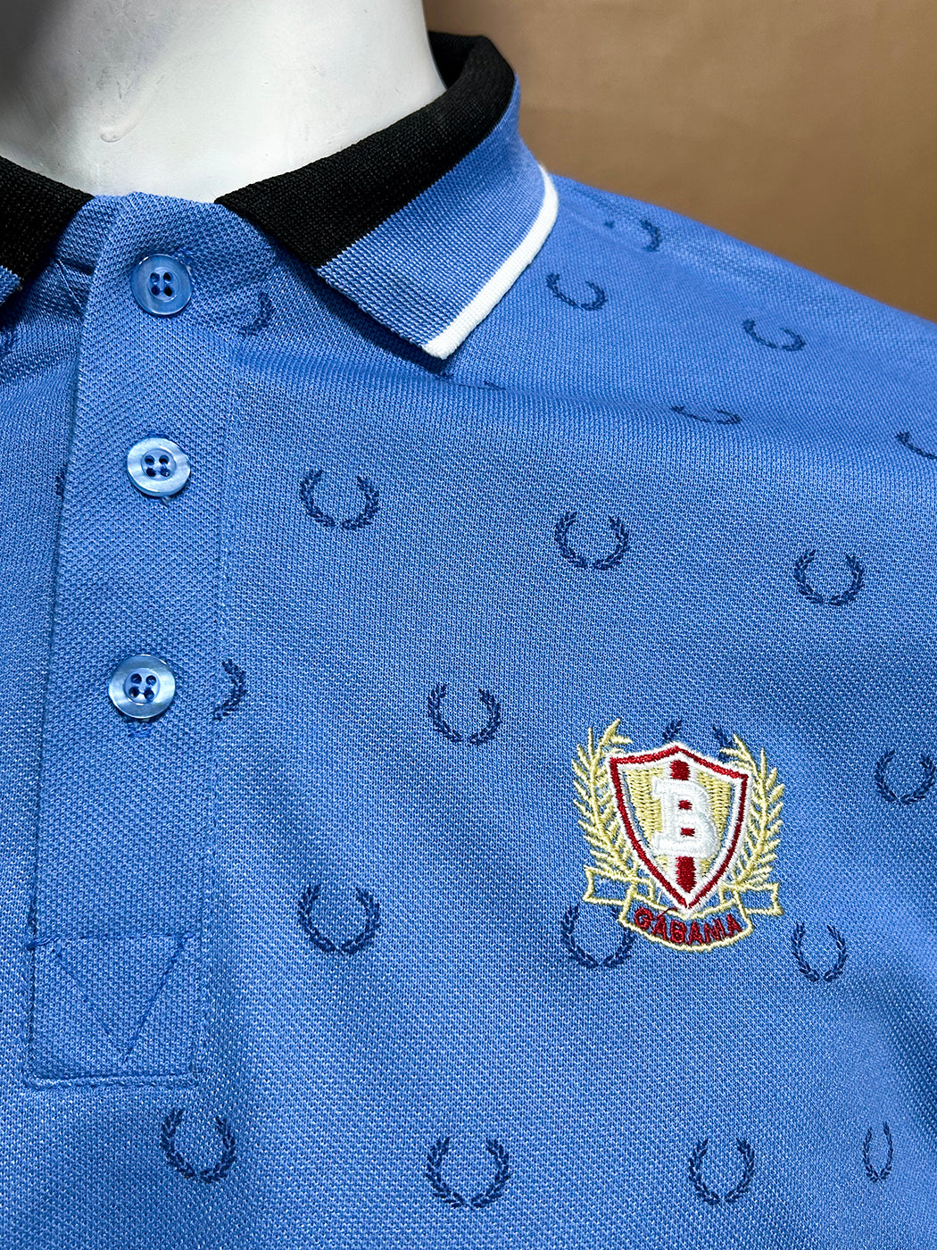 Blue Polo T-Shirt For Men MTS289