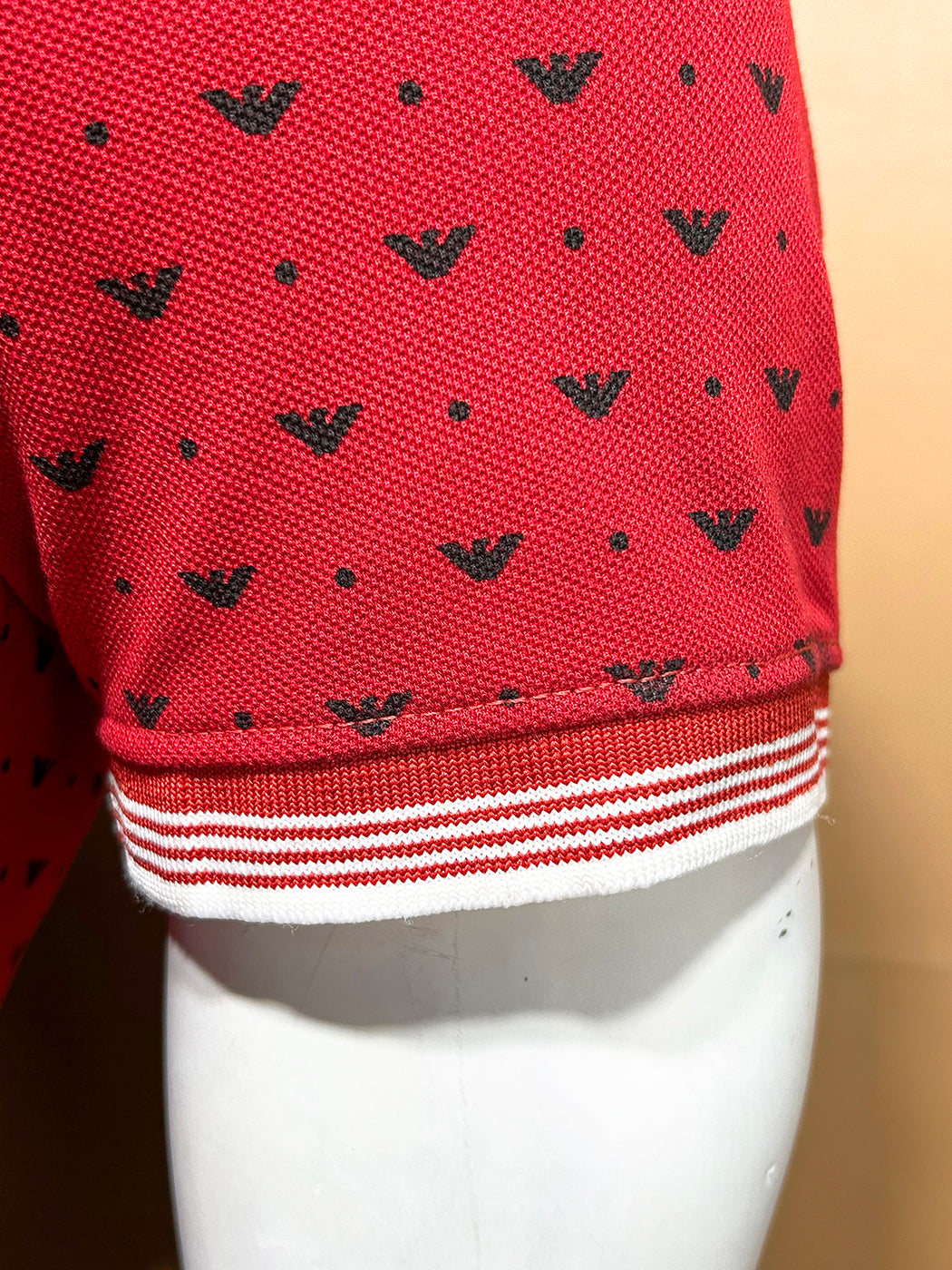 Red Polo T-Shirt For Men MTS295