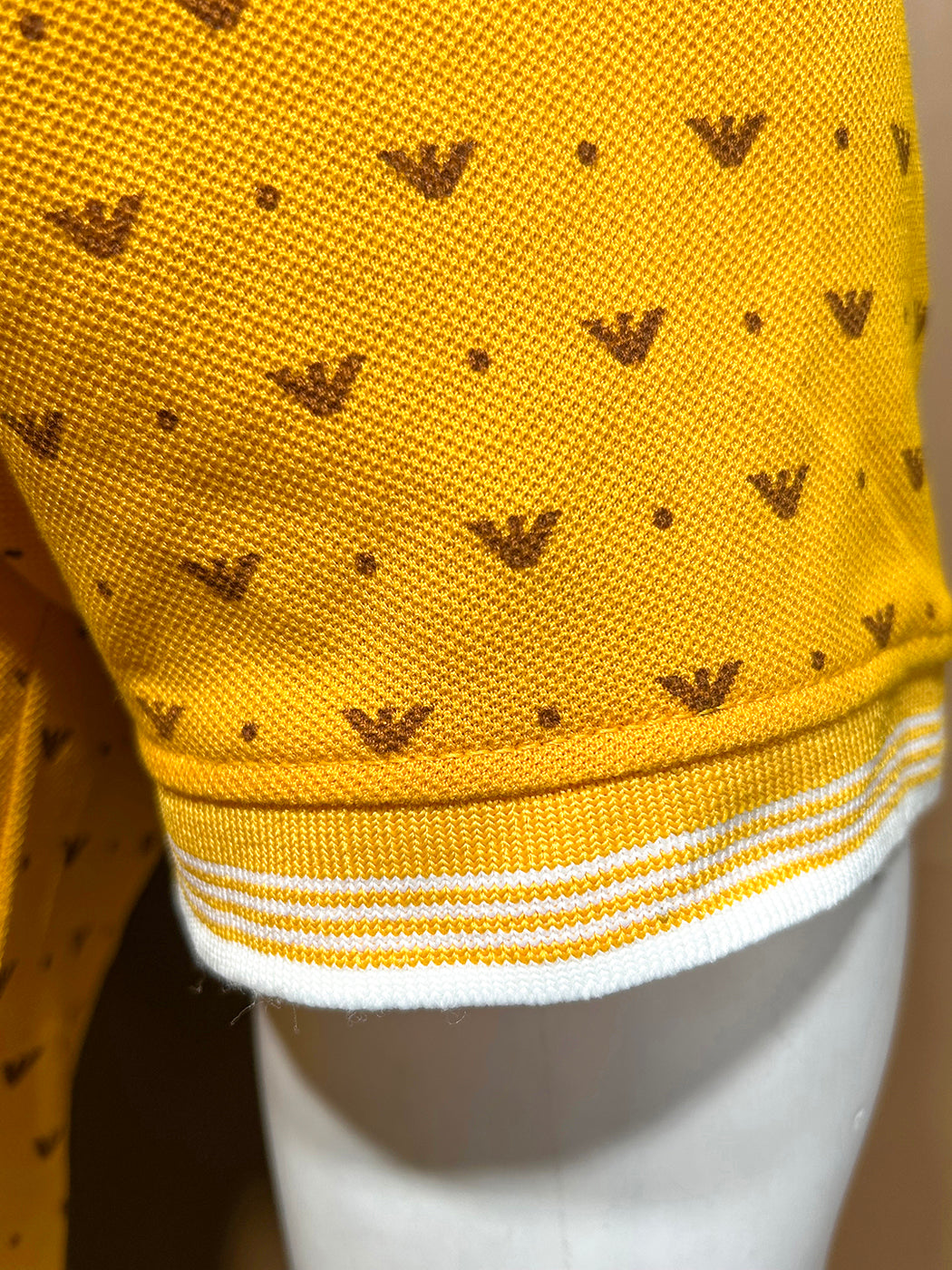 Yellow Polo T-Shirt For Men MTS294