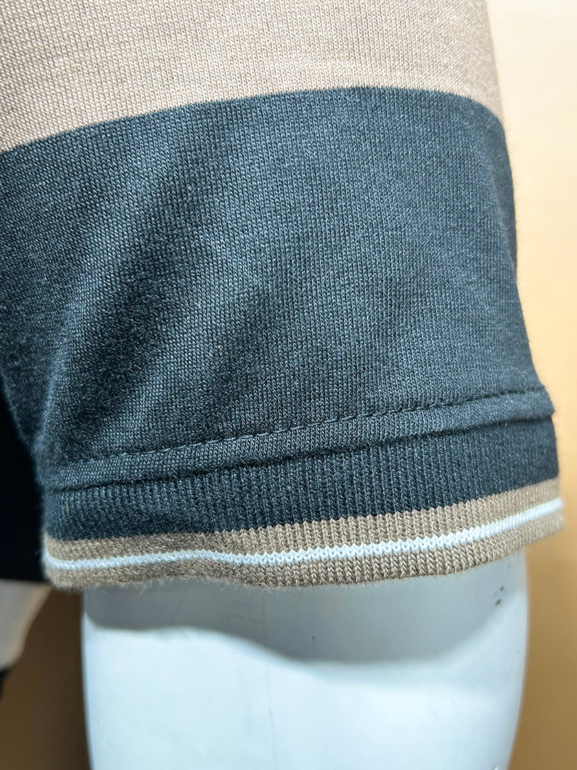Brown SuperDry Polo T-Shirt For Men MTS339