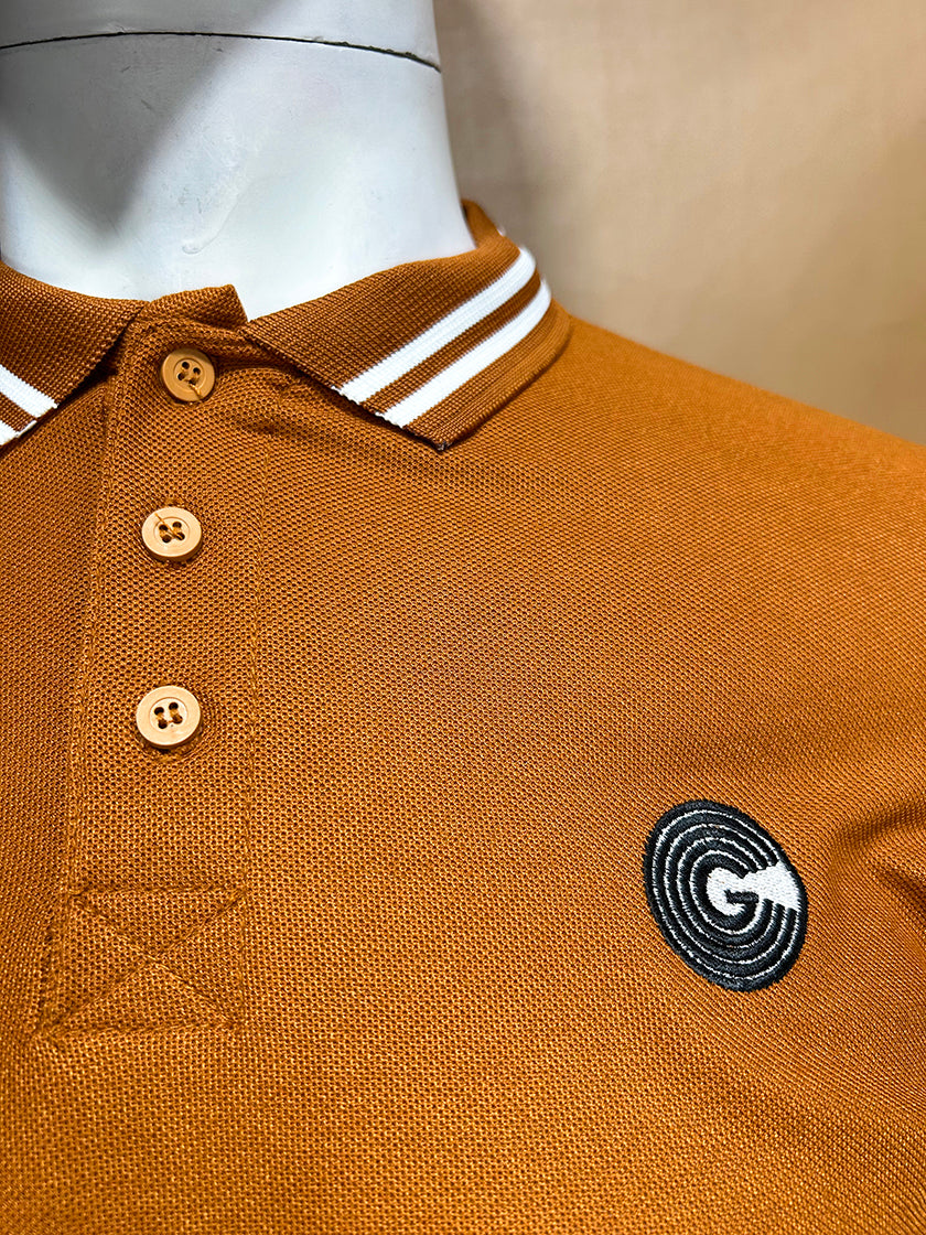 Orange G Polo T-Shirt For Men MTS320