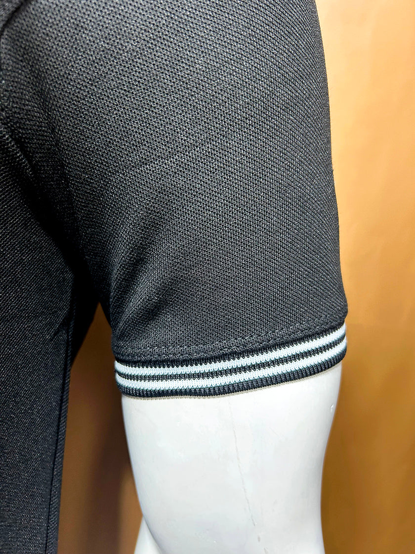 Black G Polo T-Shirt For Men MTS323